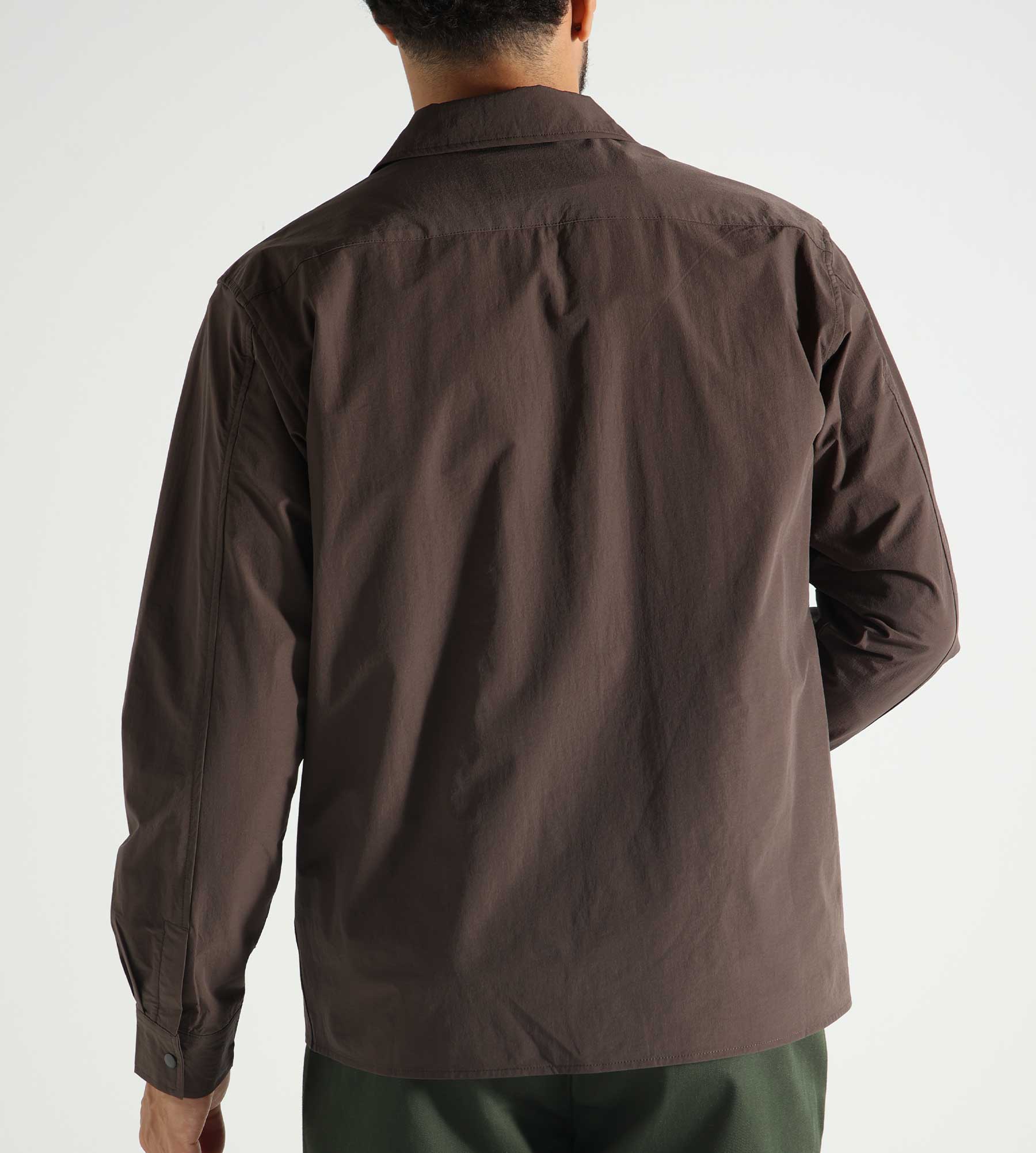 Norse Projects Carsten Travel Light Shirt Longsleeve Espresso