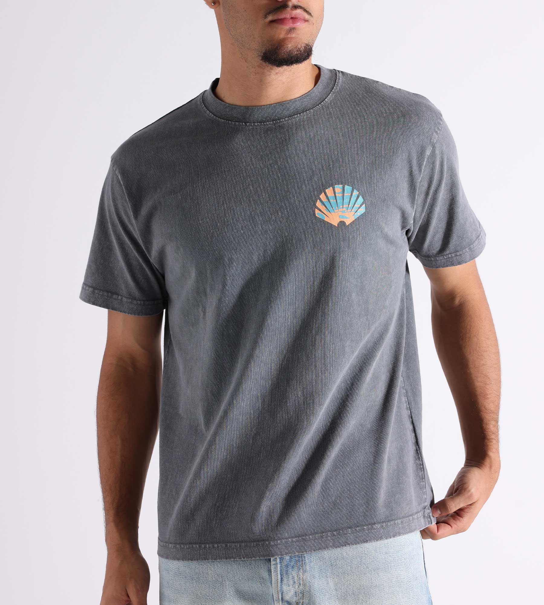 New Amsterdam Surf Association Logo Tee Grey Bronze