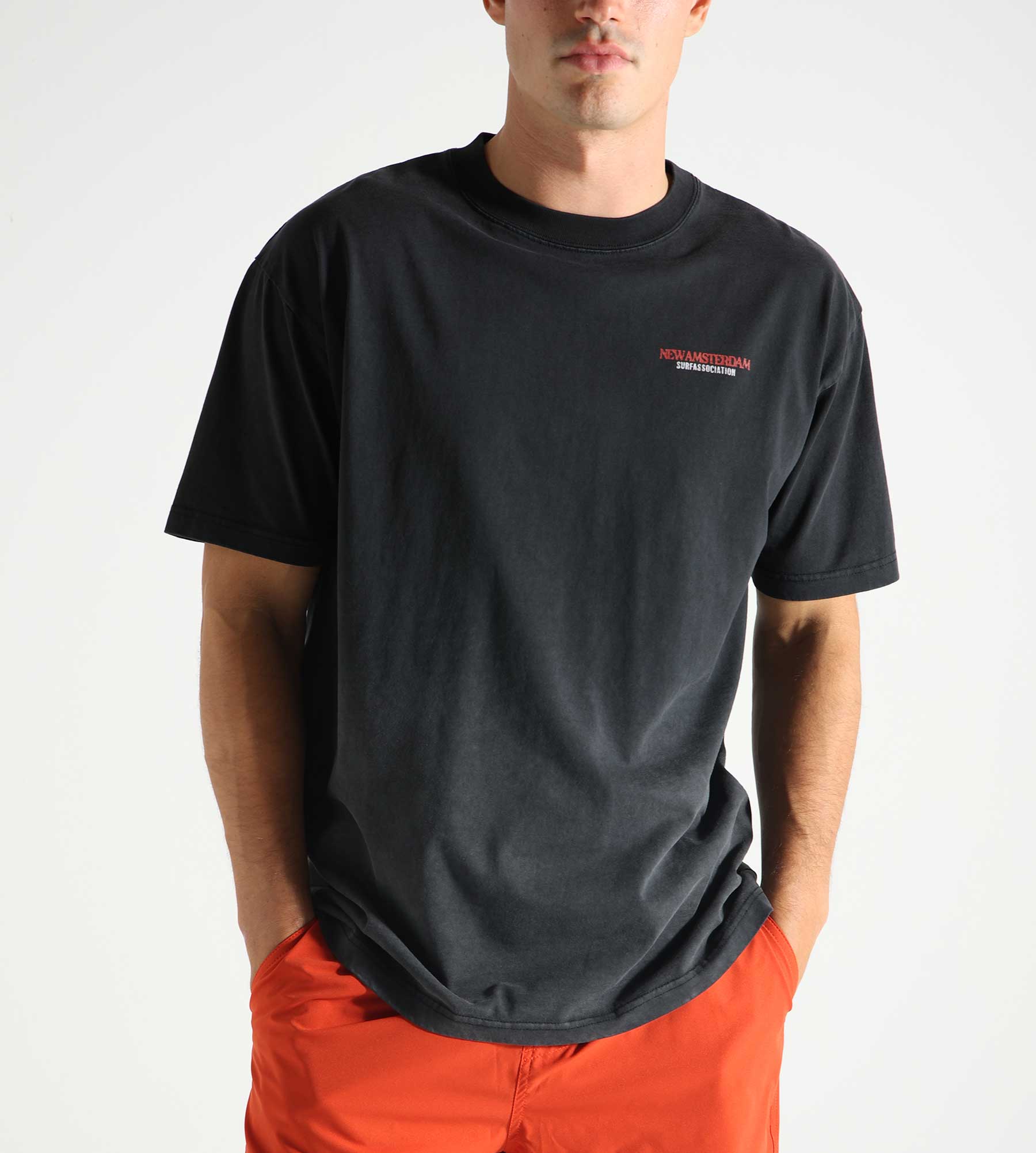 New Amsterdam Surf Association Rated Tee Black