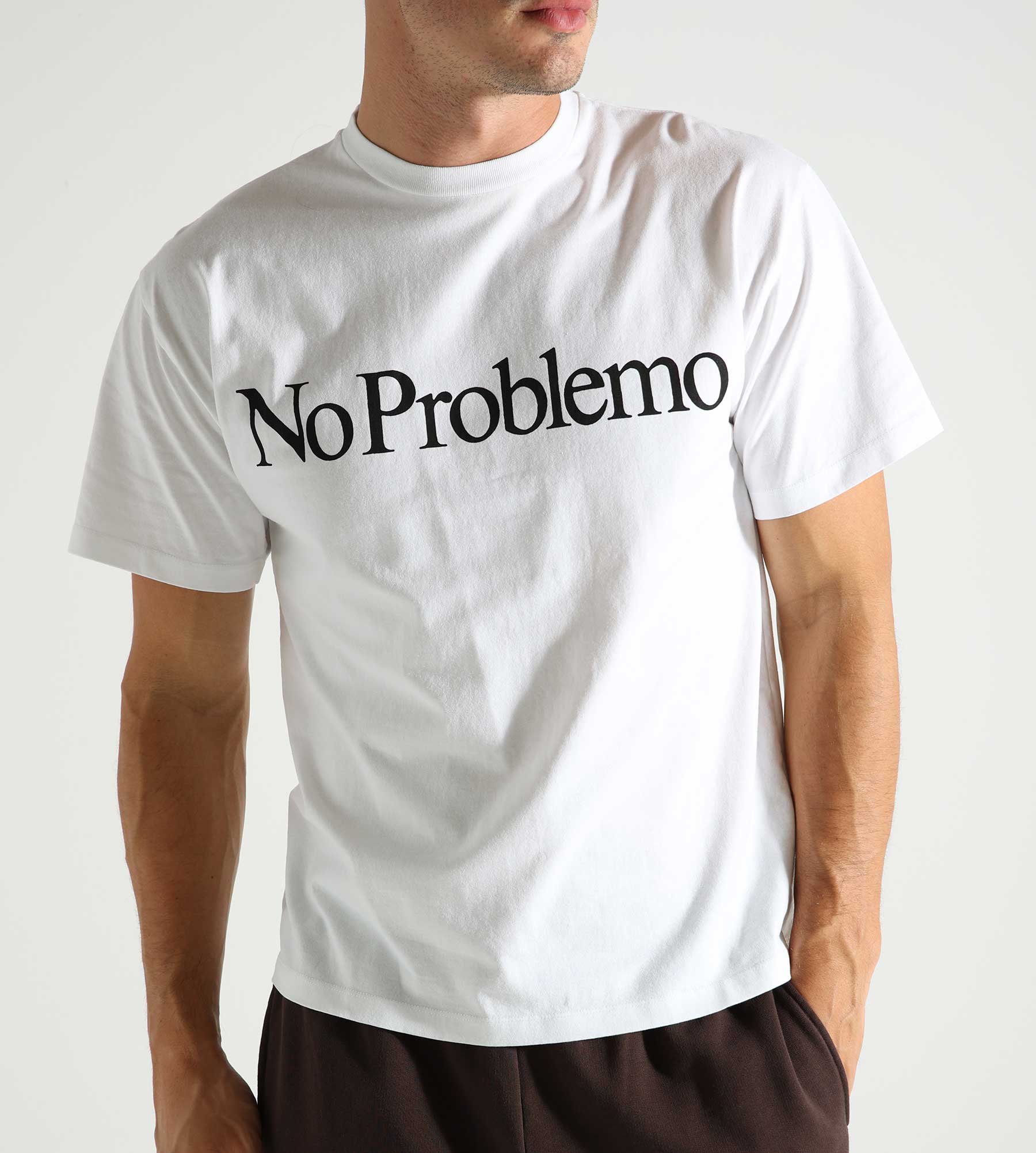 No Problemo No Problemo Tee White Navy