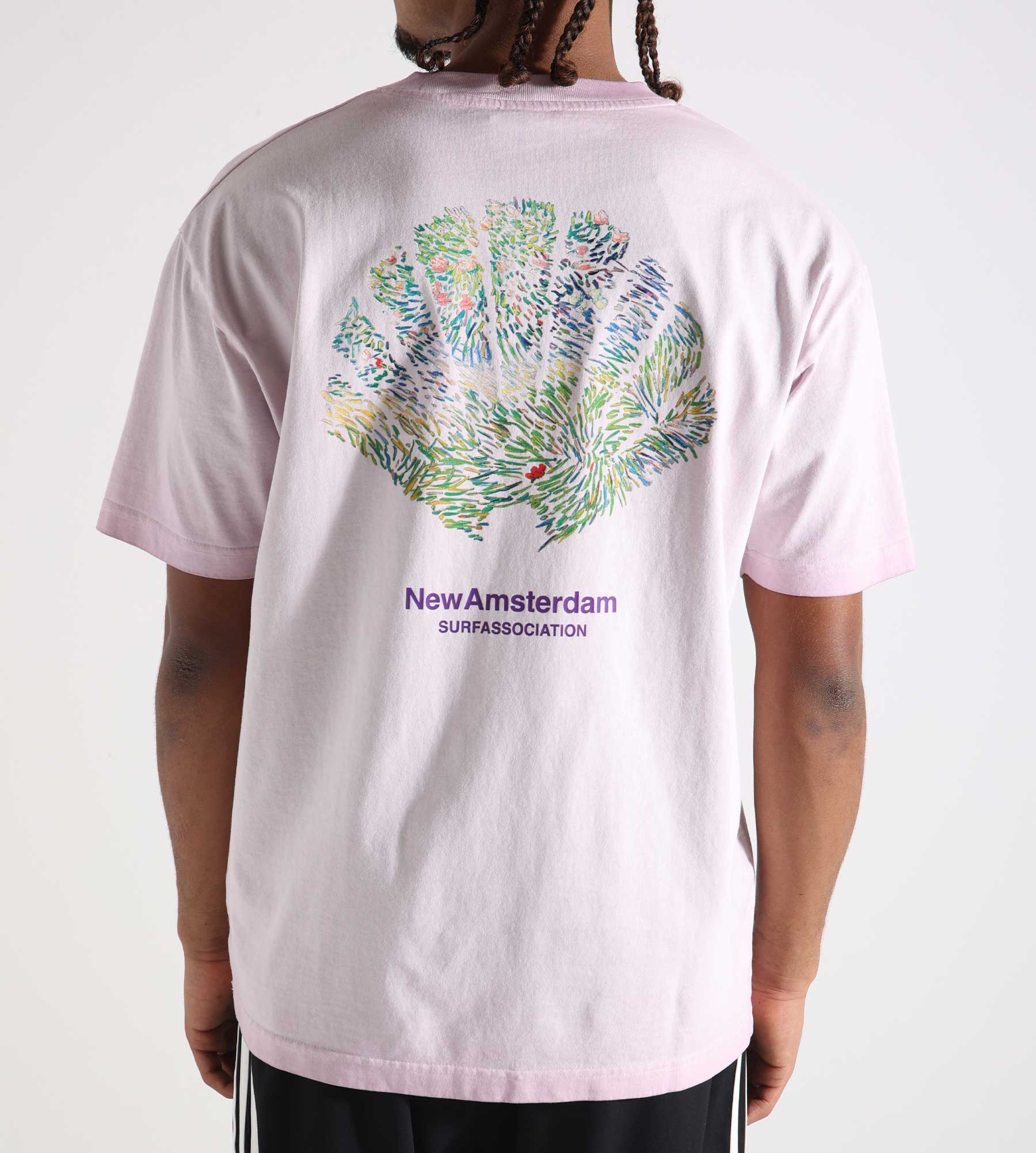 New Amsterdam Surf Association Tall Grass Tee Fair Orchid