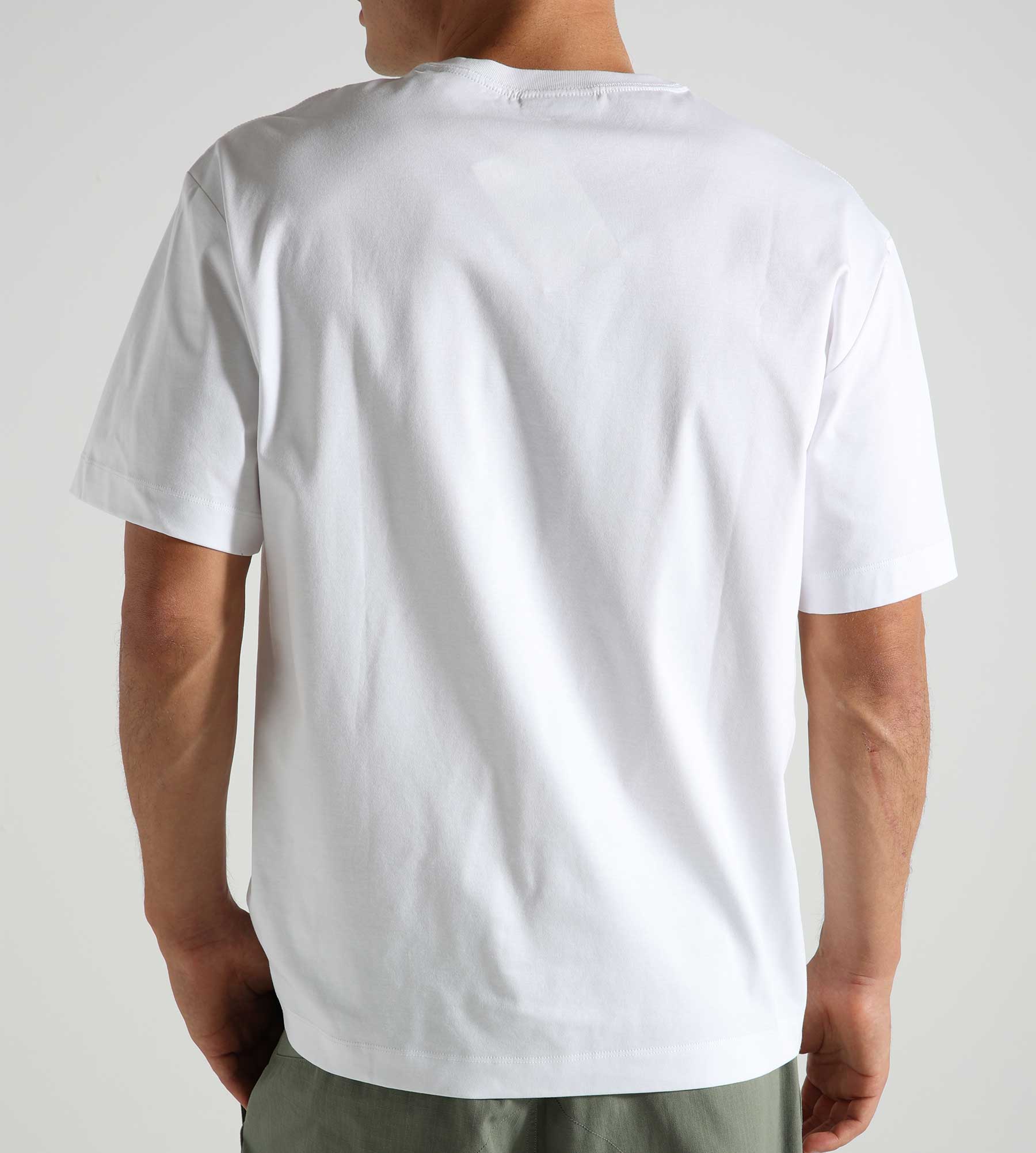 NN.07 Nat Logo Tee 3525 White Shirt