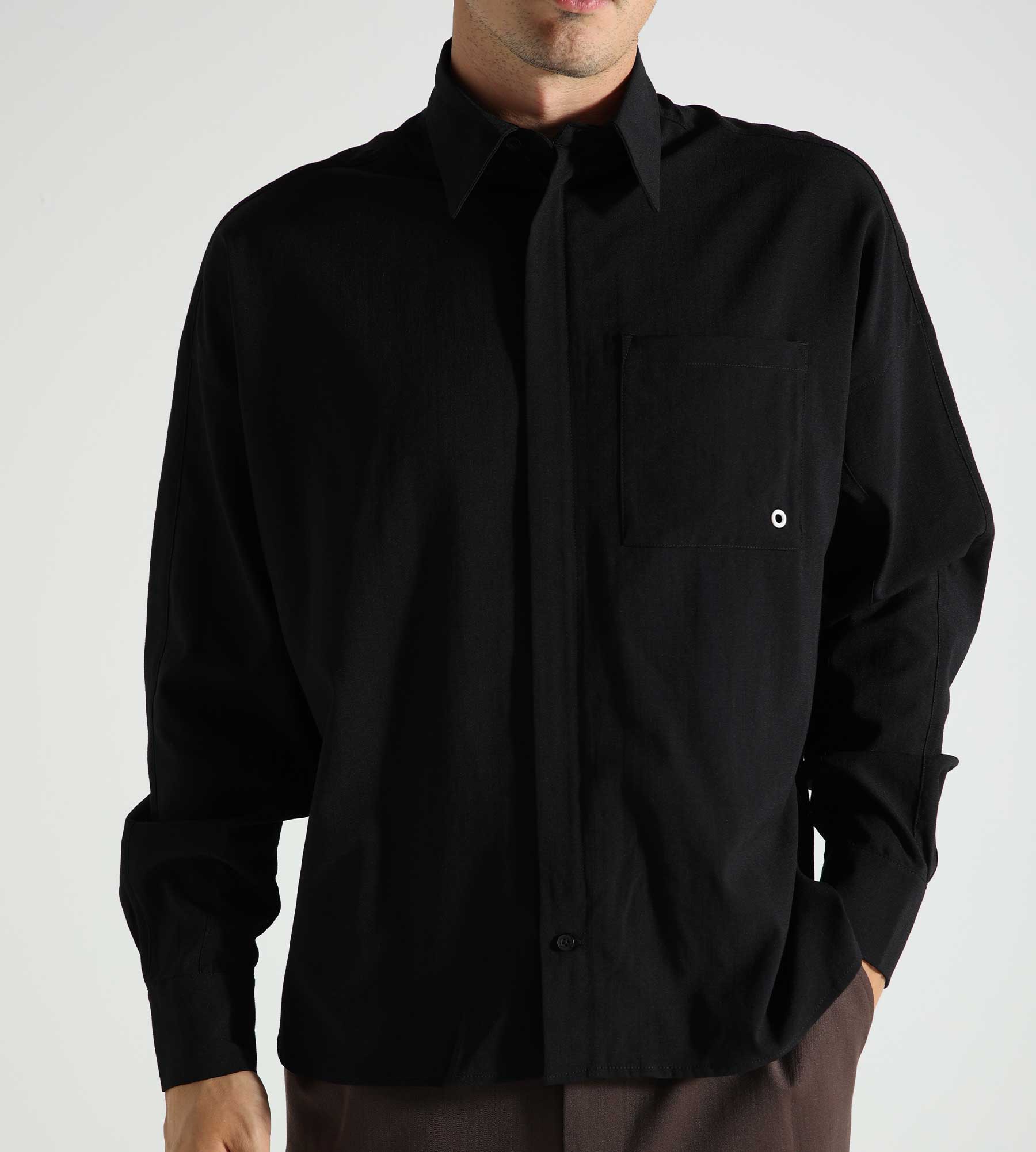 New Amsterdam Surf Association Zip-Up Shirt Black