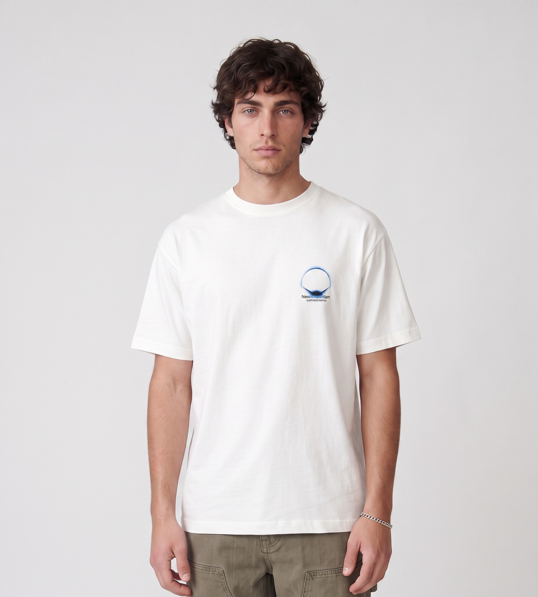 New Amsterdam Surf Association Eclipse Tee White