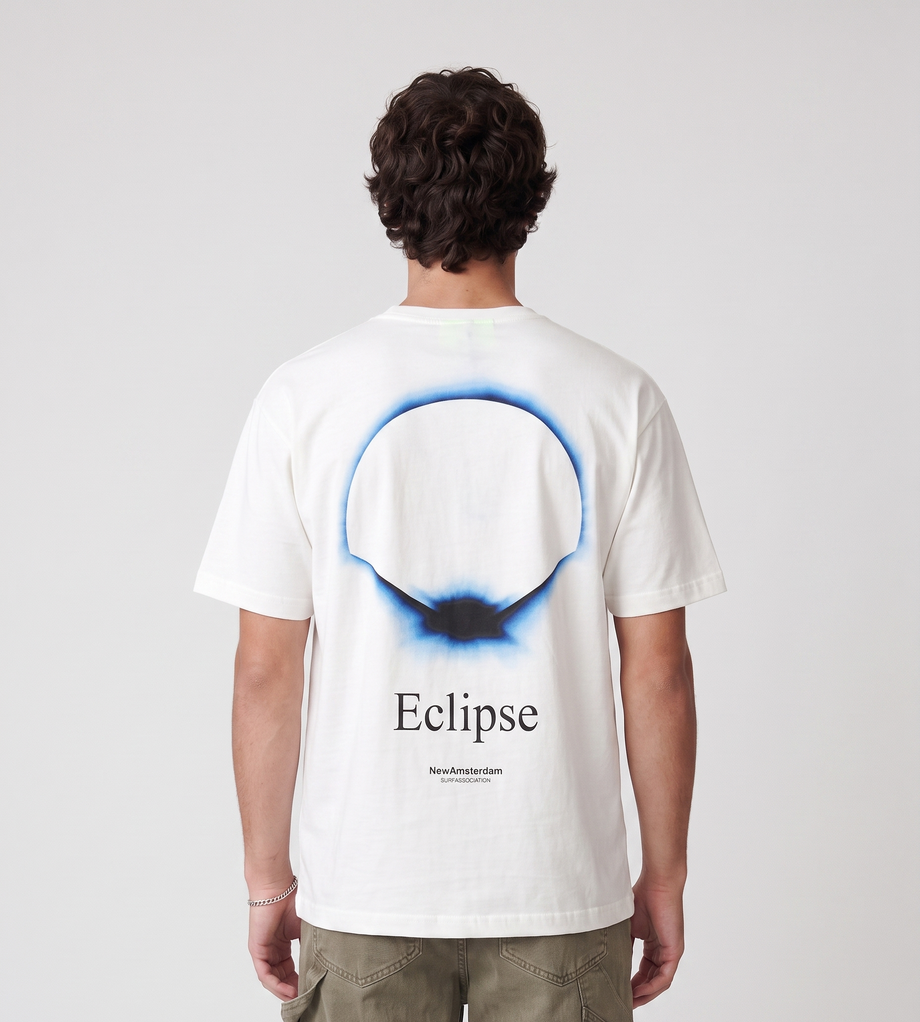 New Amsterdam Surf Association Eclipse Tee White