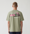 New Amsterdam Surf Association Lilies Tee Sea Grass
