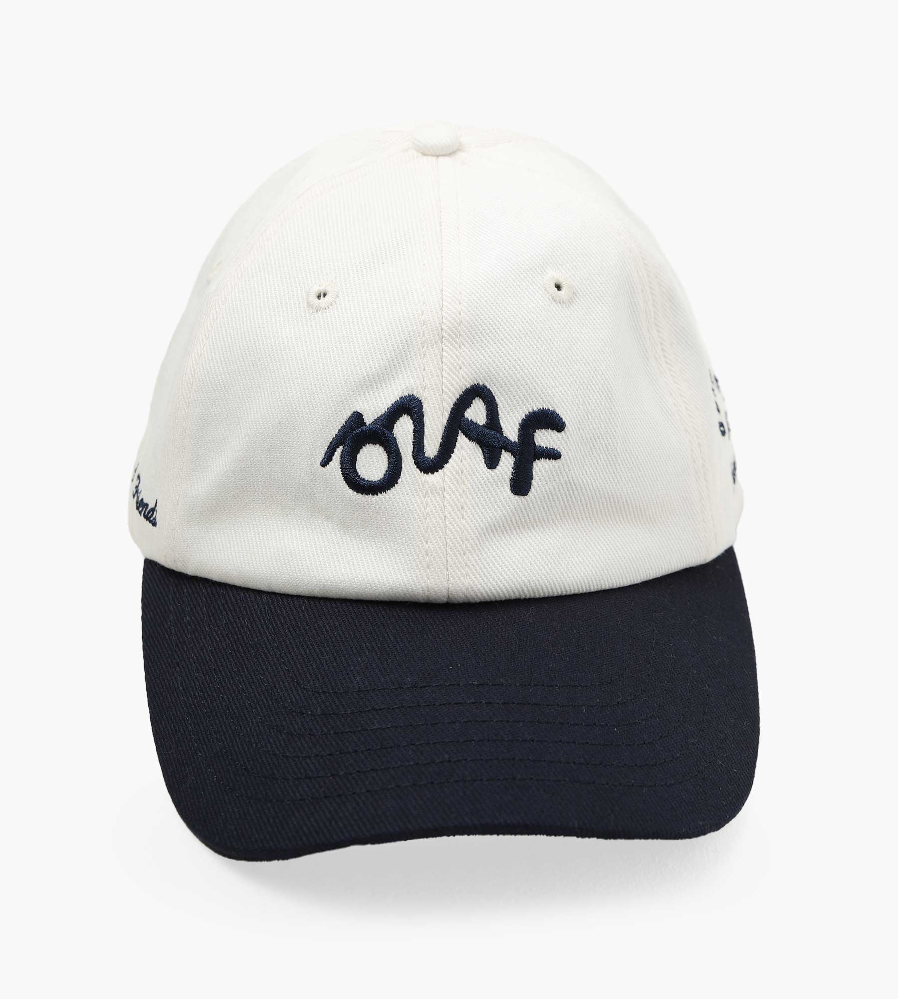 OLAF Varsity Cap Off-White Navy