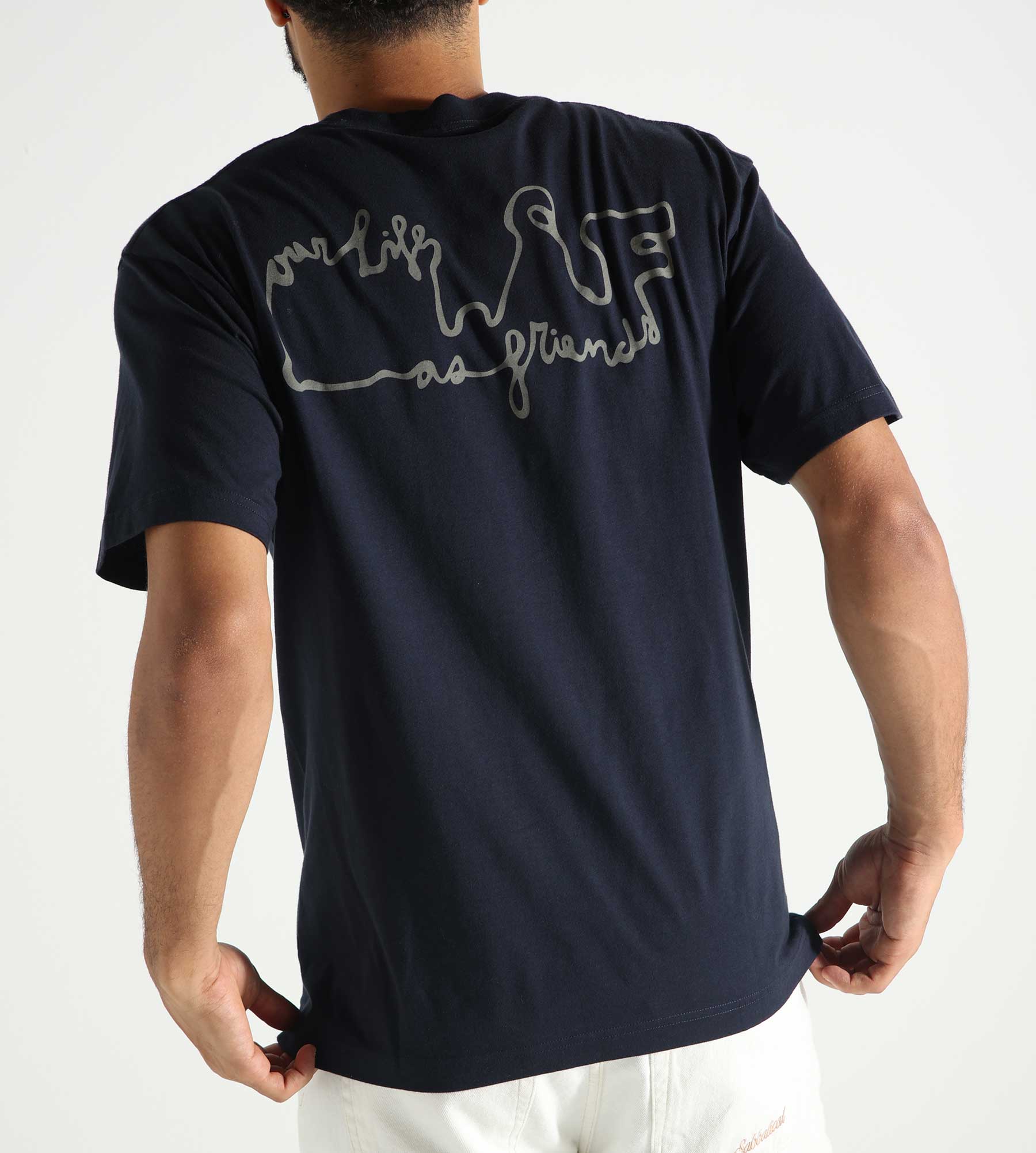 OLAF Skyline Logo Tee Navy