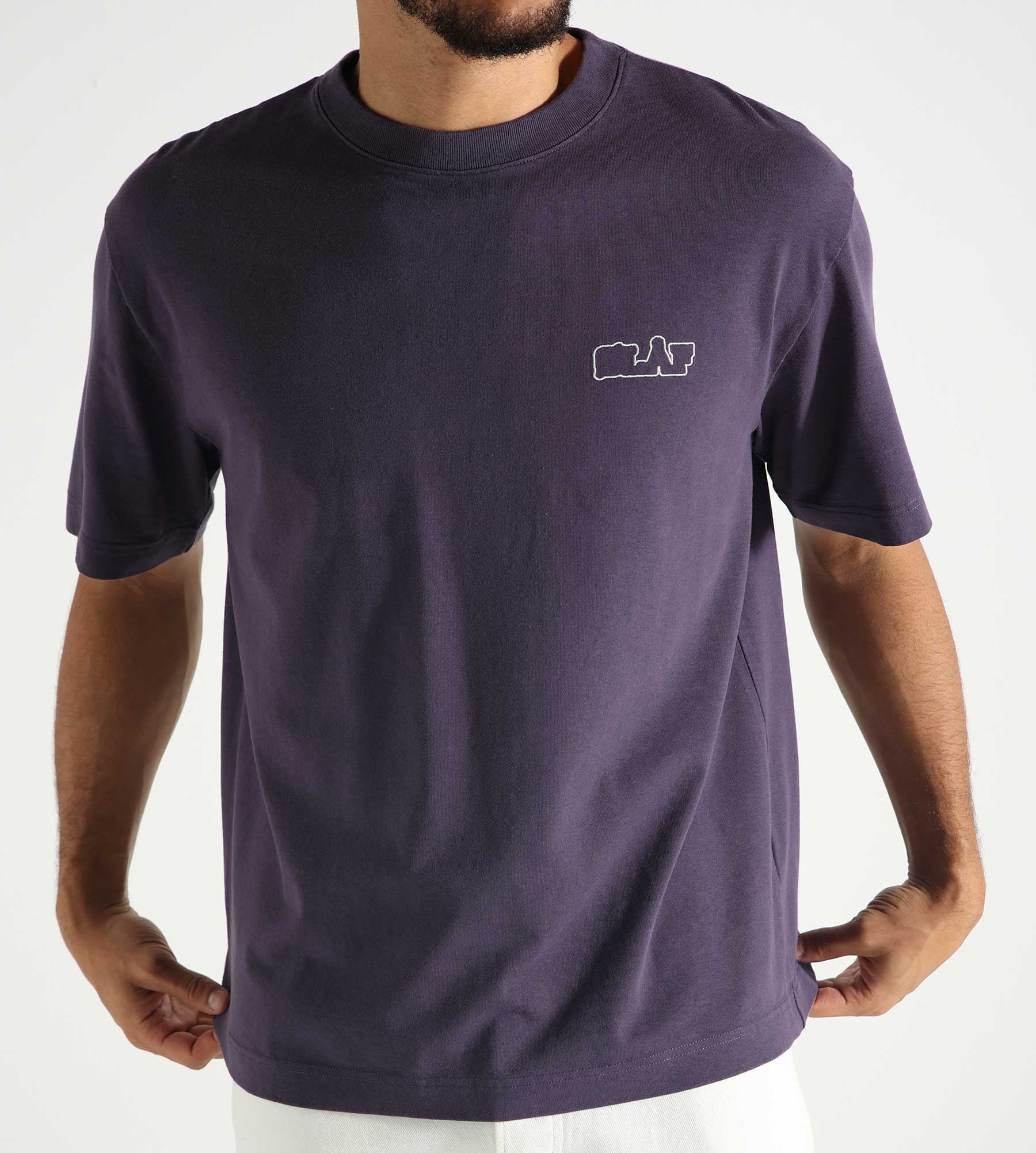 OLAF Varsity Tee Deep Plum