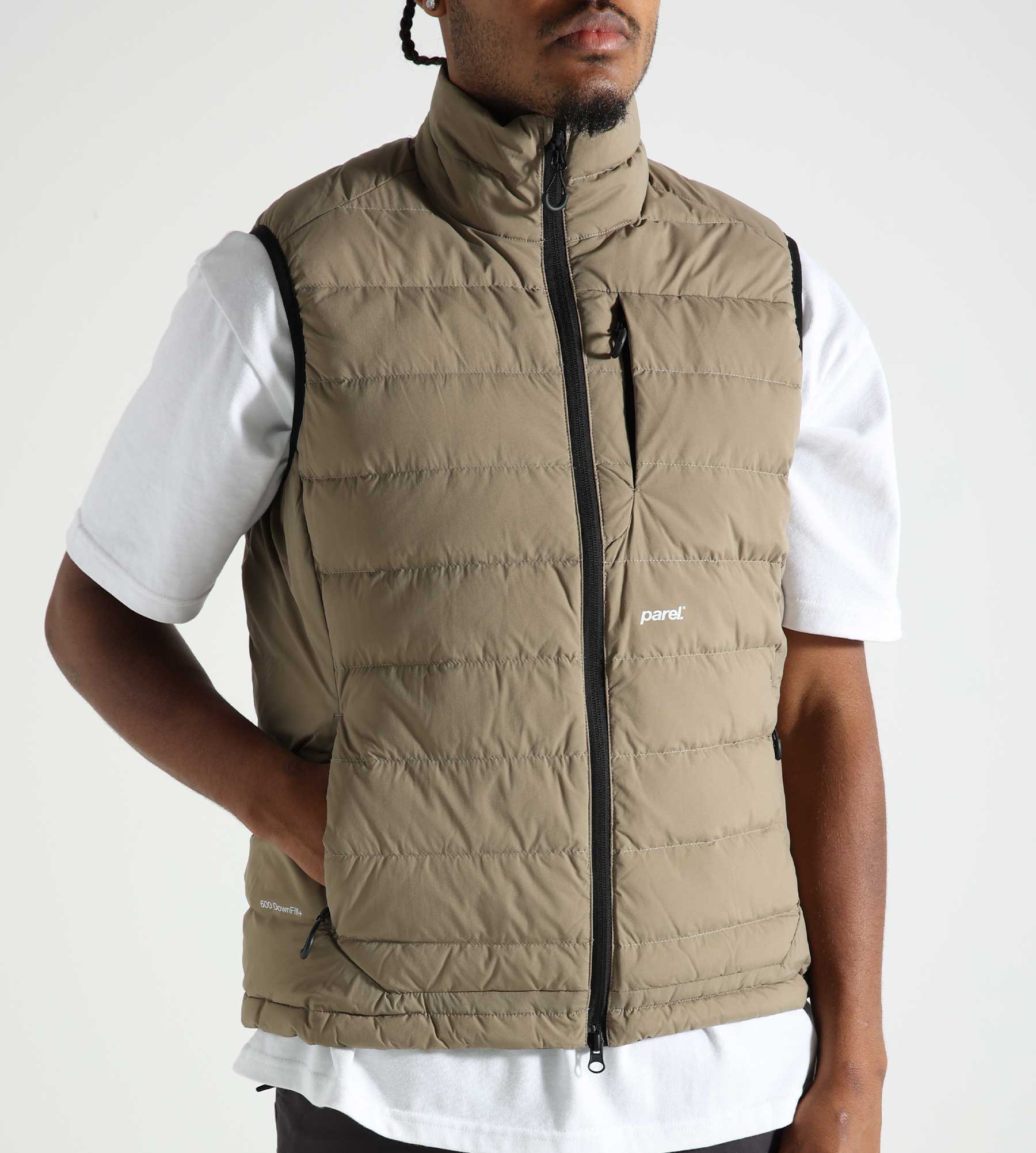 Parel Studios Mashu Down Vest Sand