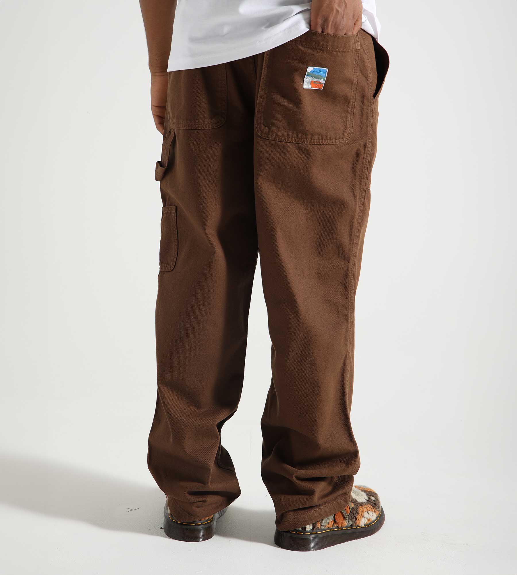 Palmes Broom Trousers Brown