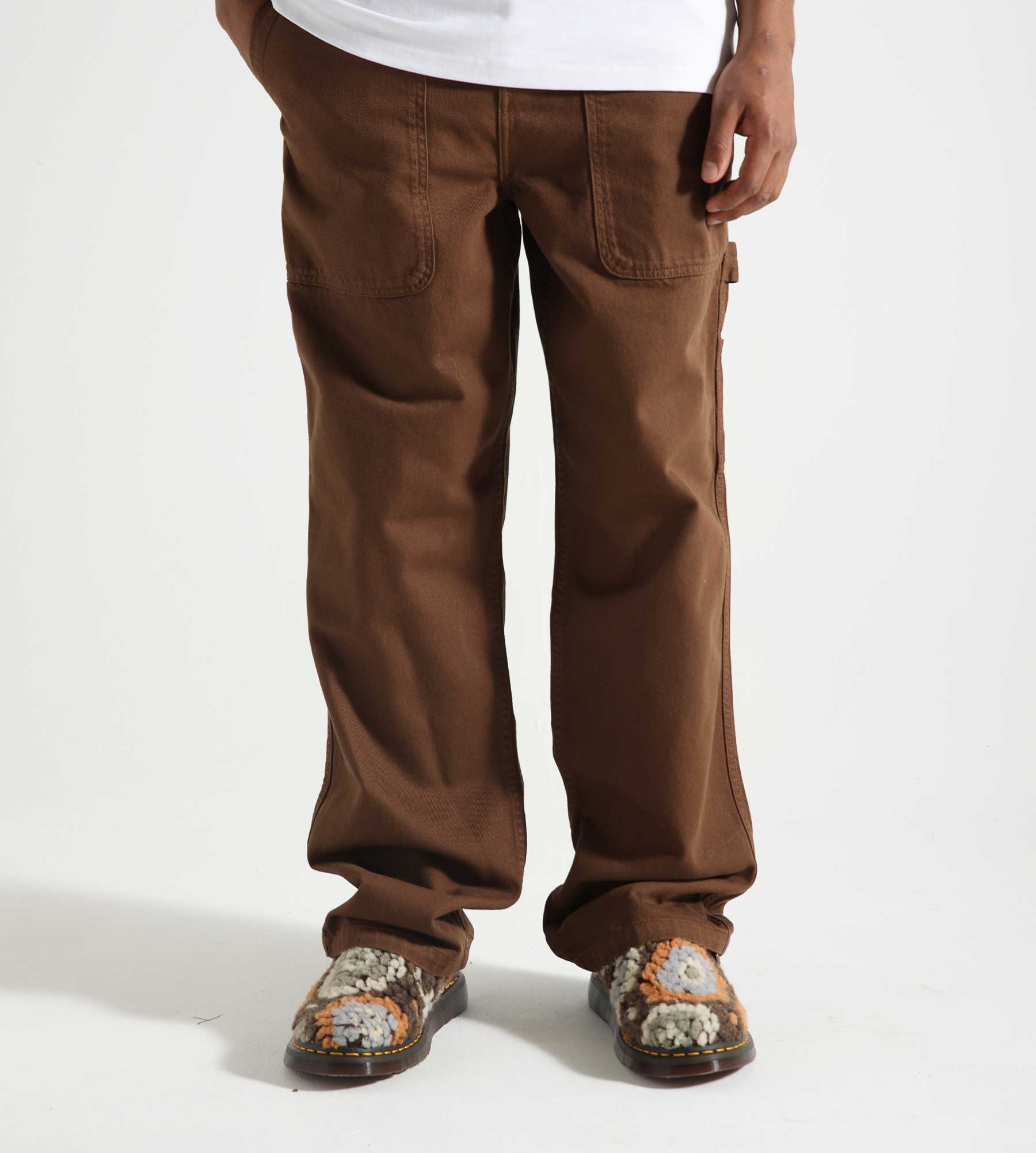 Palmes Broom Trousers Brown