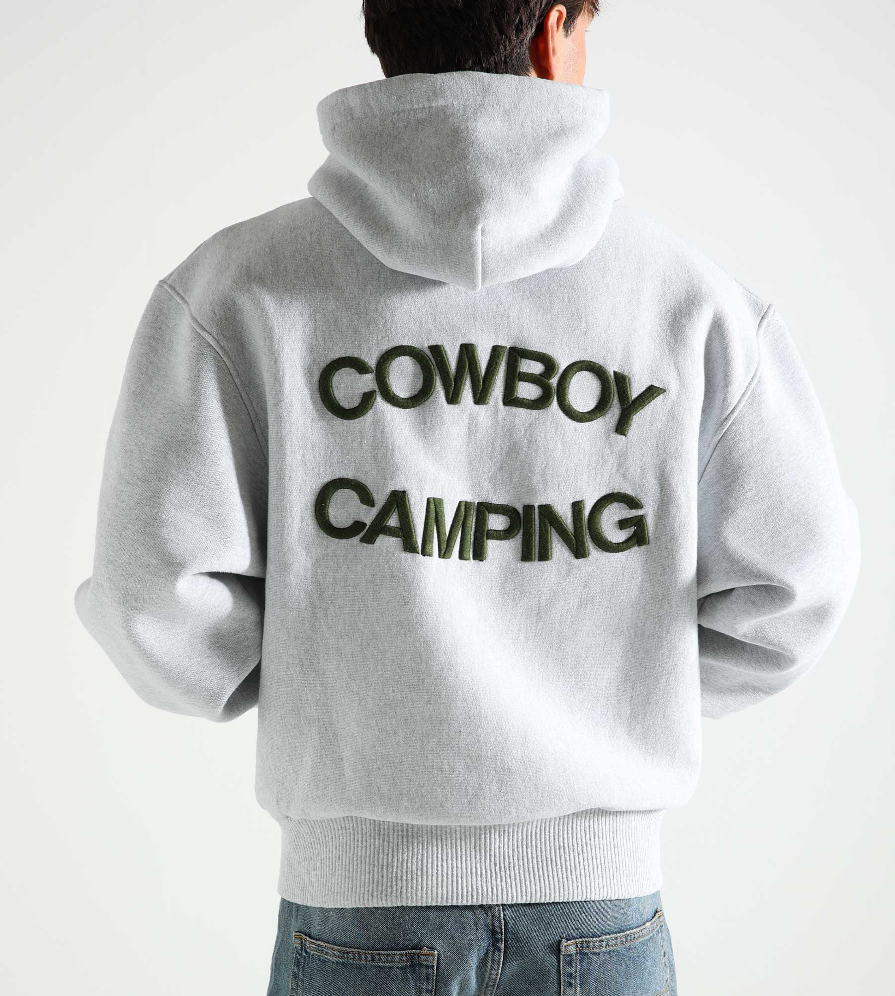 PAL Sporting Goods Cowboy Camping Hoodie Light Gray Xs Light Gray