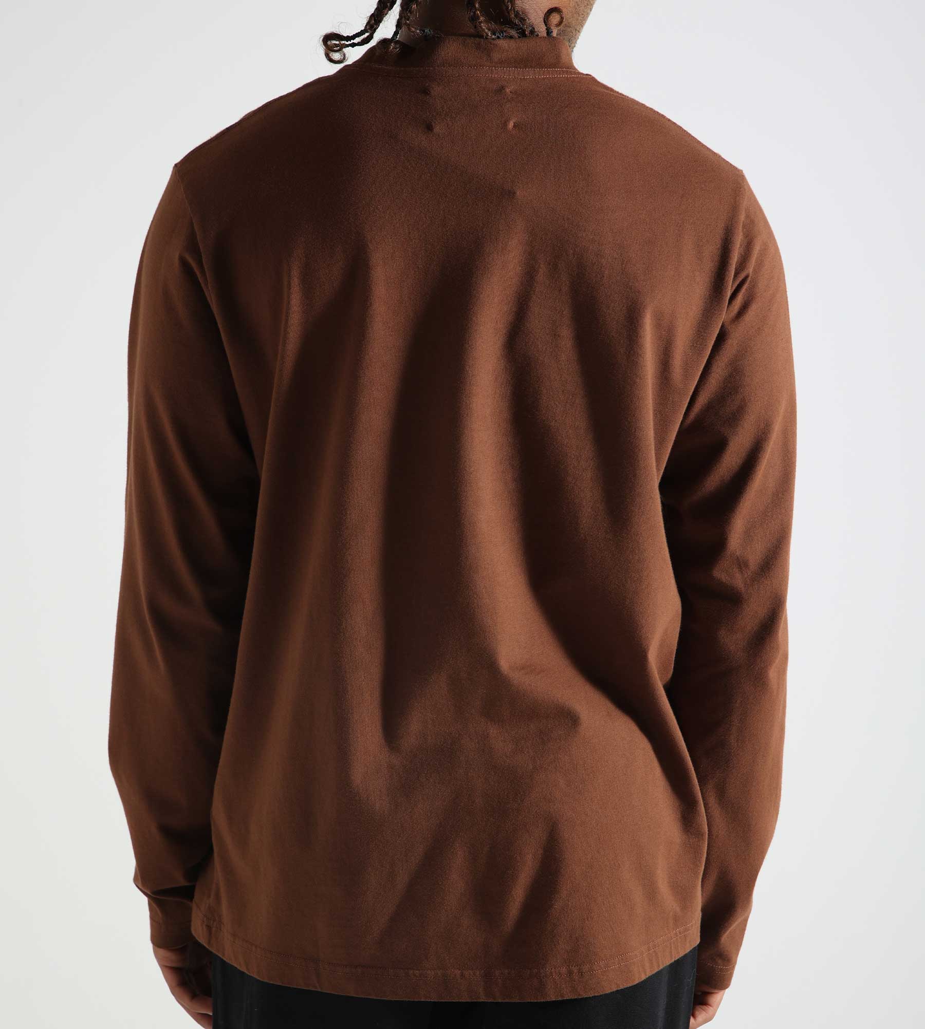 Pinkorange Logo Longsleeve Brown