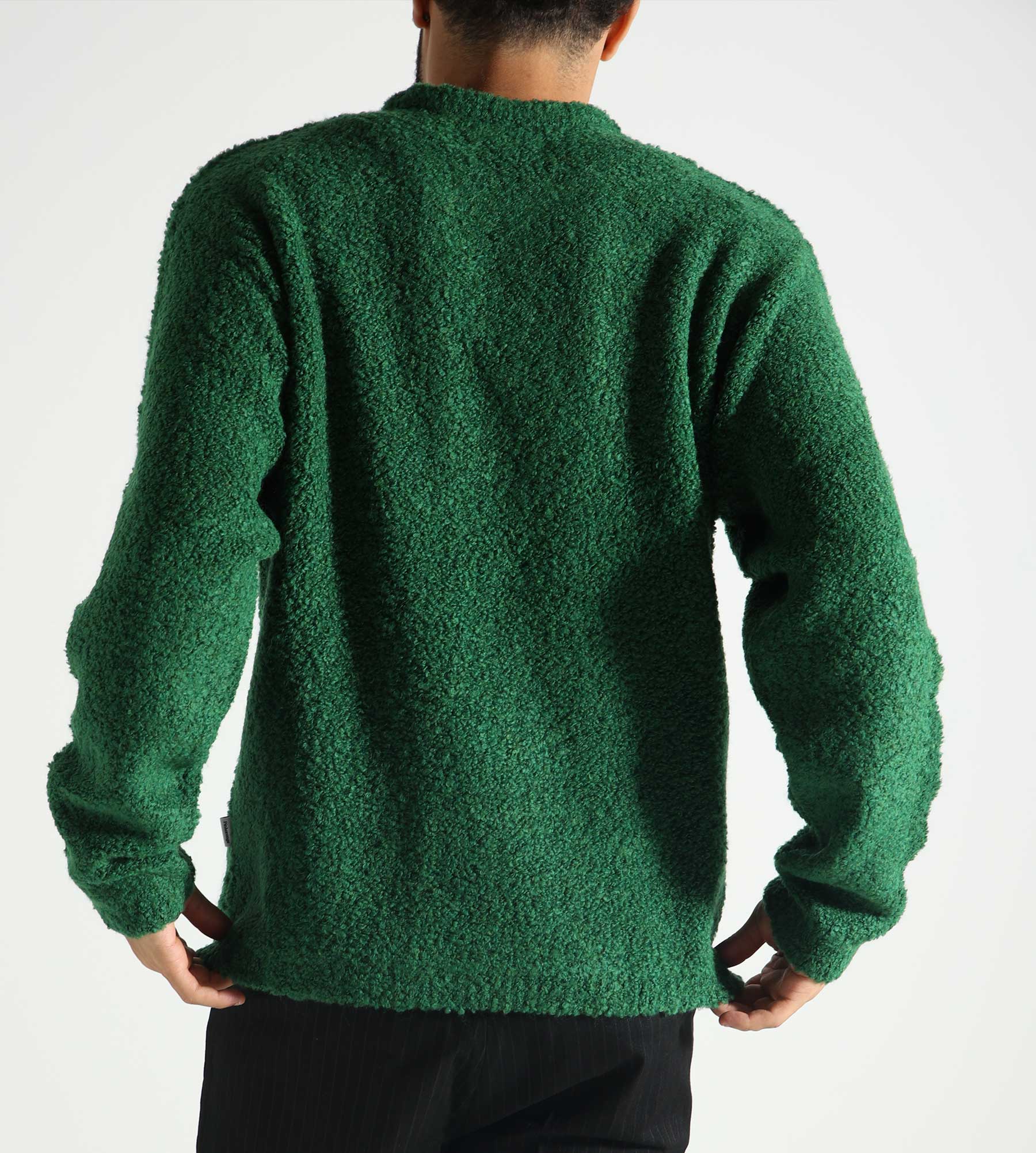 Pinkorange Boucle Jumper Green