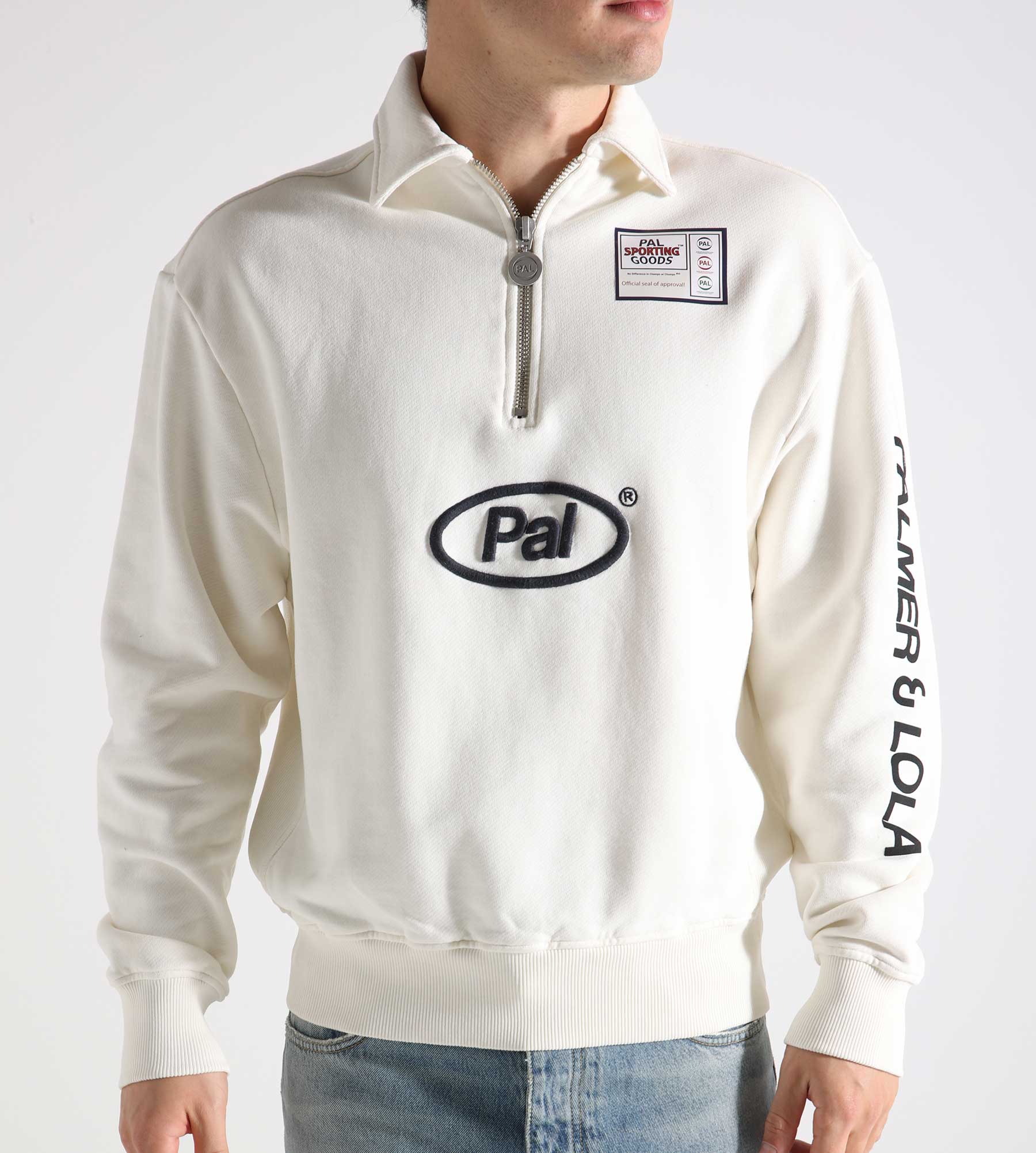 PAL Sporting Goods Collection Half Zip Marshmallow