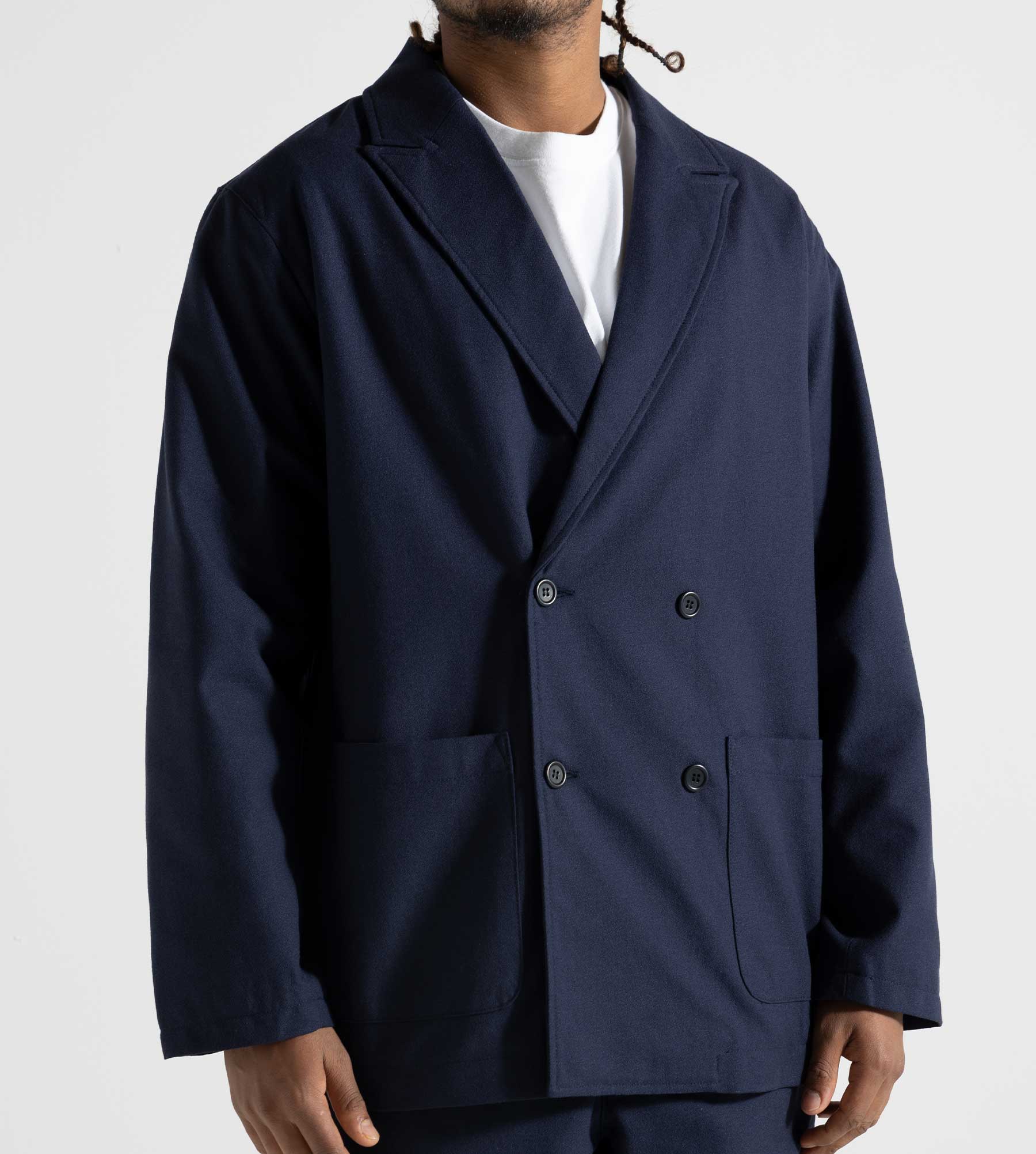 Reception Loose DB Blazer Dark Navy