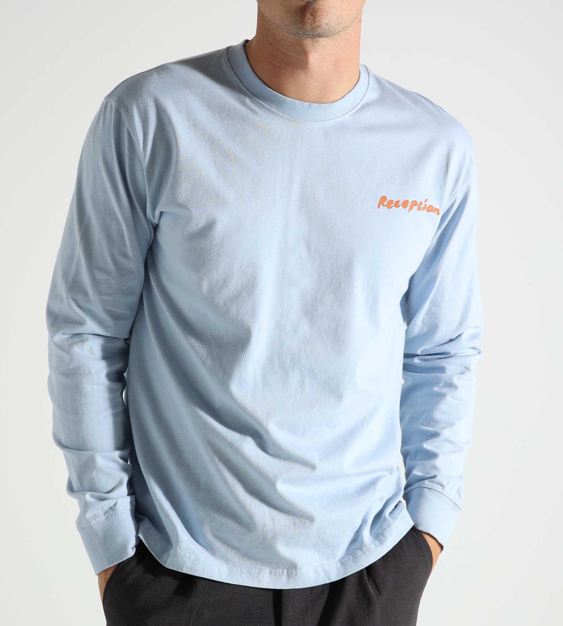 Reception Longsleeve Food Ice Blue