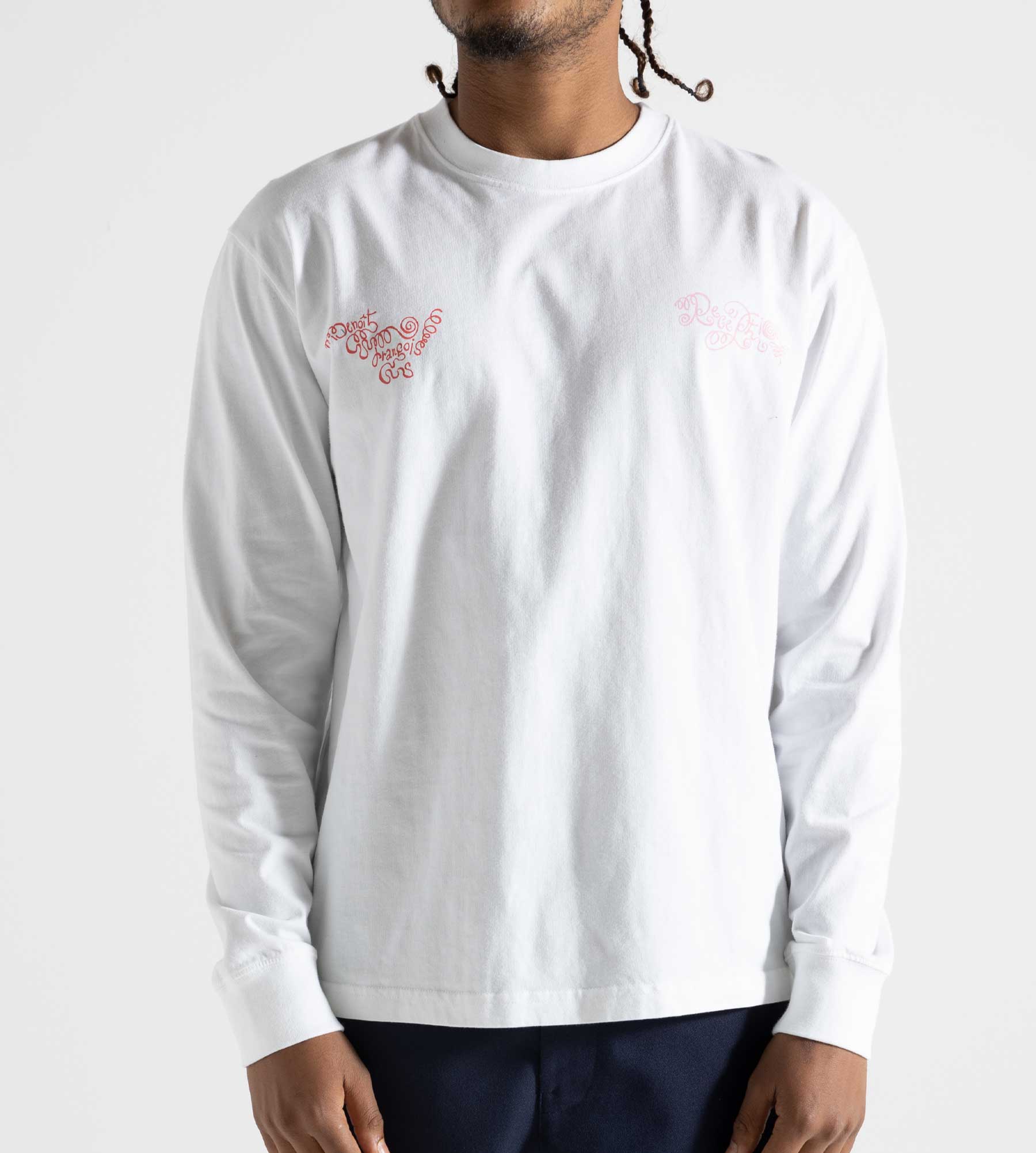 Reception Longsleeve B-Flower White