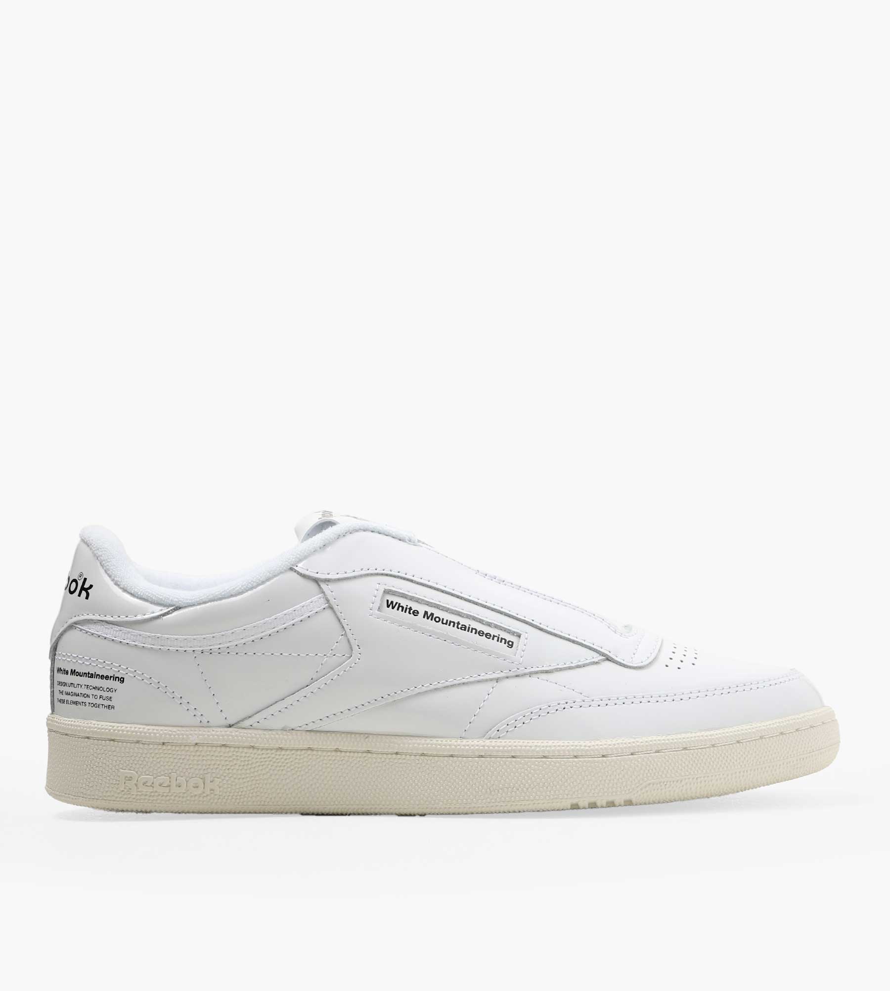 Reebok x White Mountaineering Club C 85 White Chalk Black