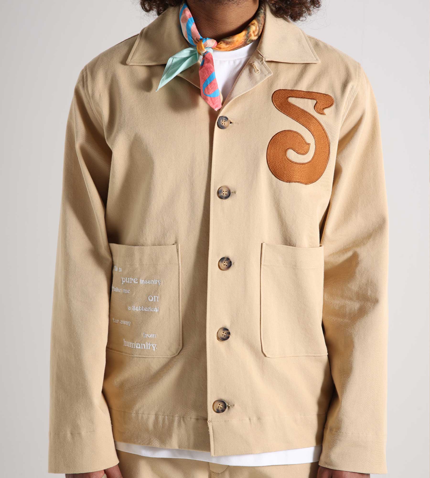 Sabbatical Teenage Jungle Jacket Shroom Sand