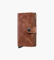 SECRID Miniwallet Vintage Cognac-Brown