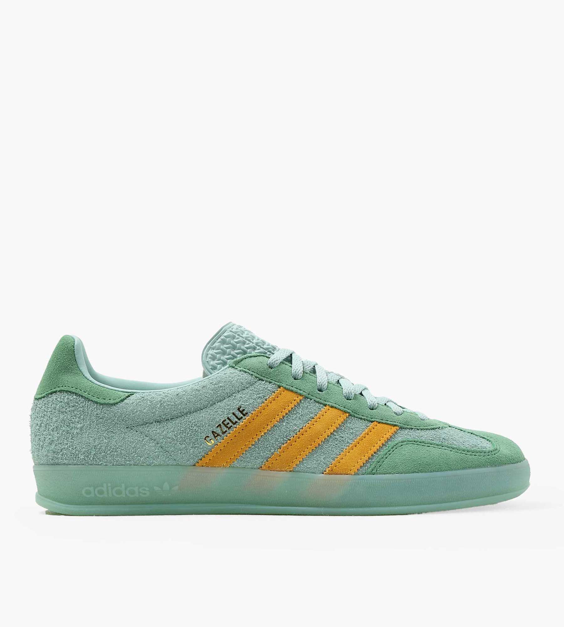 Adidas Gazelle Indoor W Hazy Green Preloved Green Crew Yellow IG6783