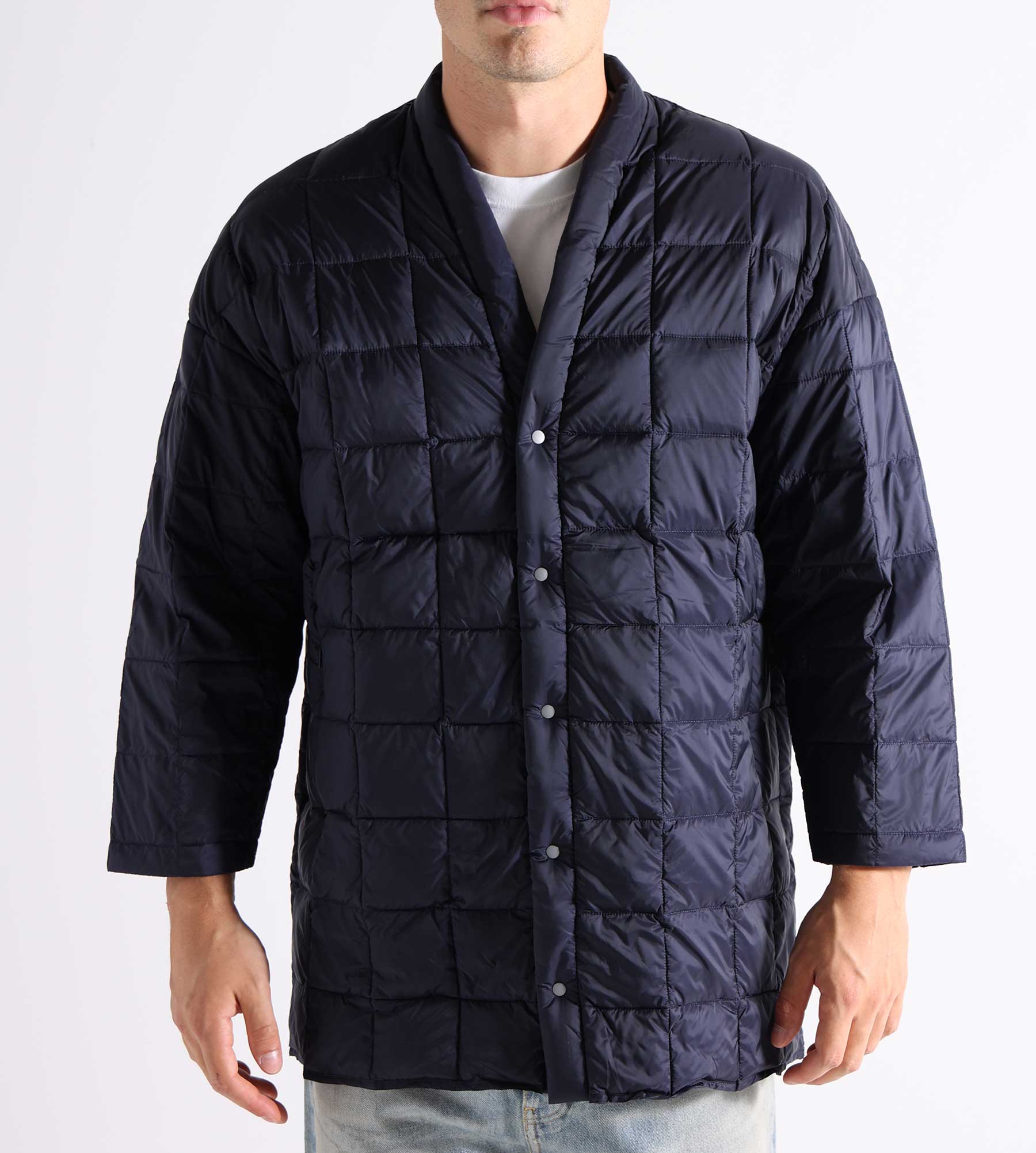 Taion Hanten Down Cardigan Navy