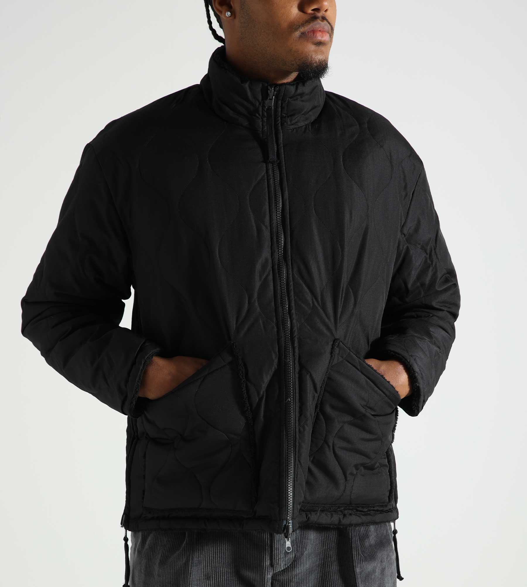 Taion Military Riversible “Hi Neck”Down Jacket Black Black