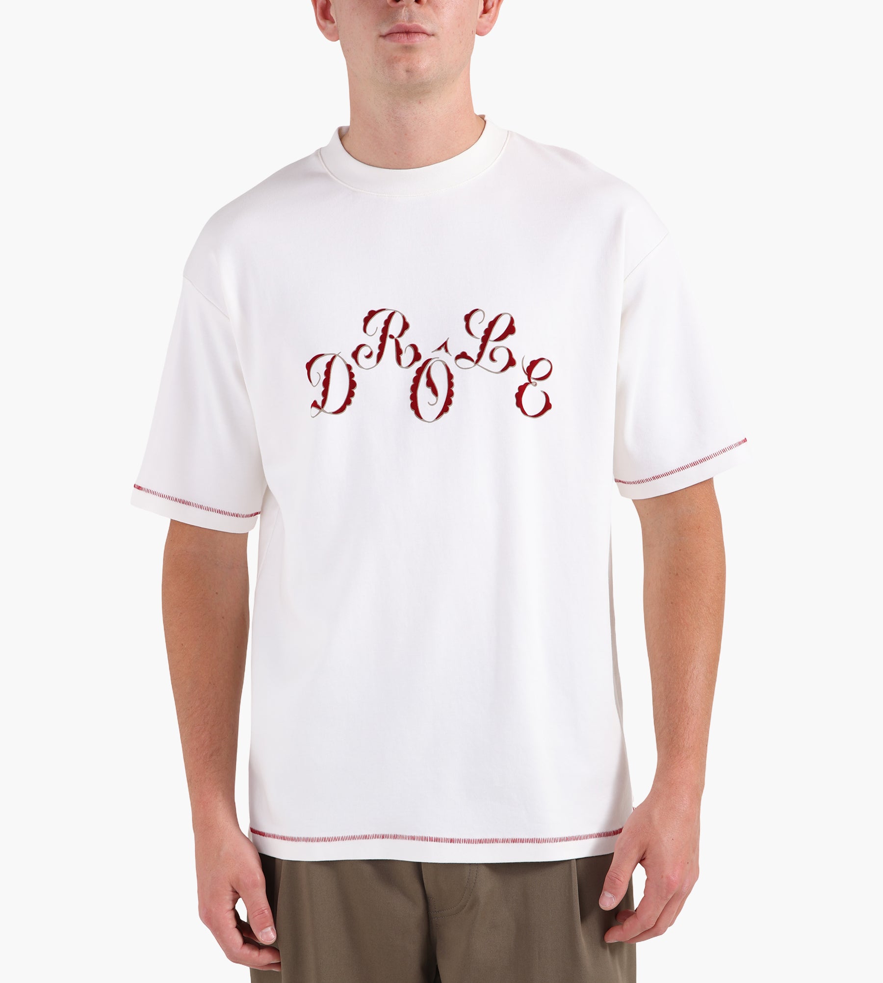 Drôle De Monsieur Le T-shirt Drùle Off White