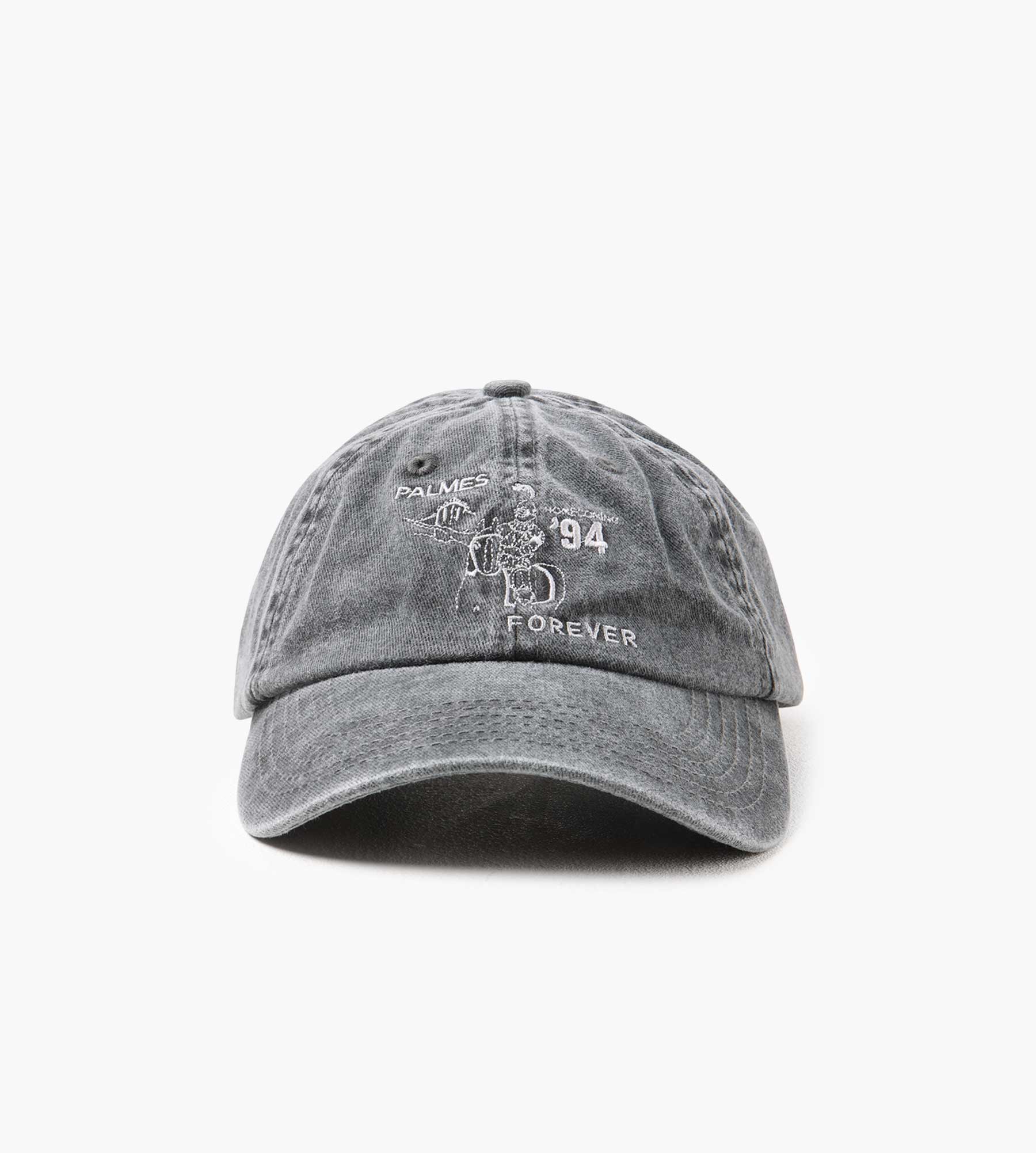 Palmes Forever 6-Panel Cap Charcoal