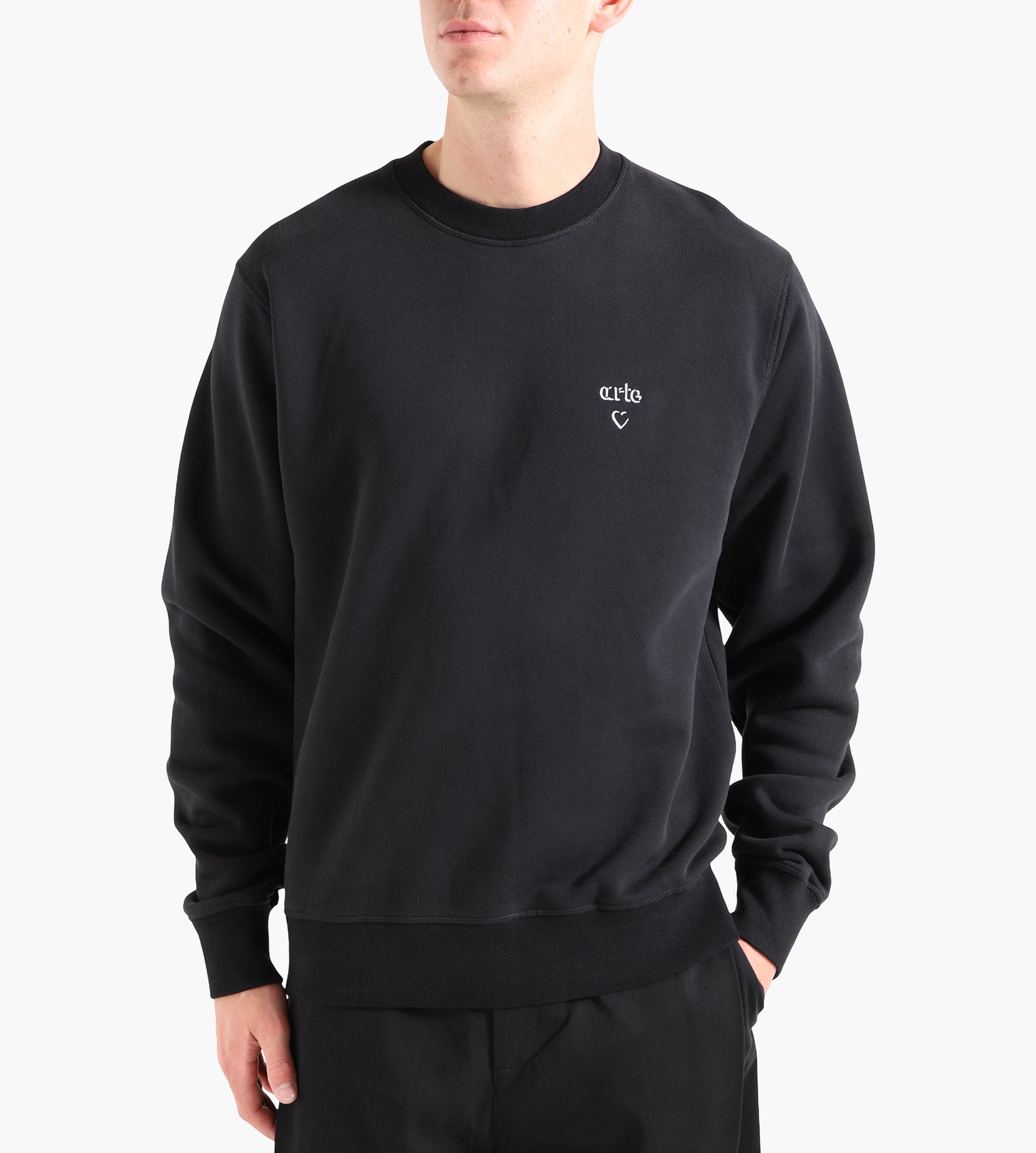 Arte Antwerp Arte Heart Crewneck Black