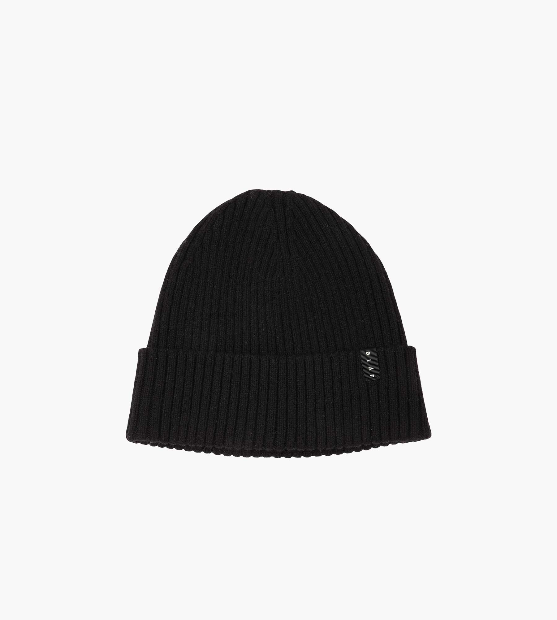 OLAF Wool Beanie Black