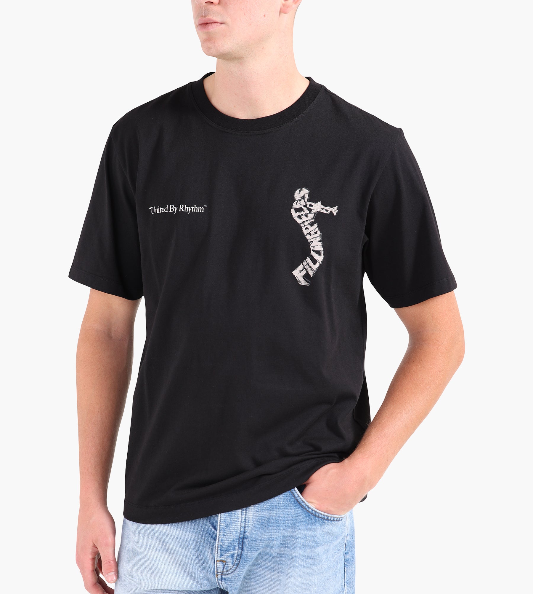 Filling Pieces T-shirt Trumpeteer Black