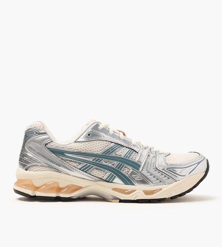 靴 Asics GEL-Kayano 14 \"Cream/Ironclad\" ASICS Gel-Kayano 14 Cream / Ironclad – JD Sports