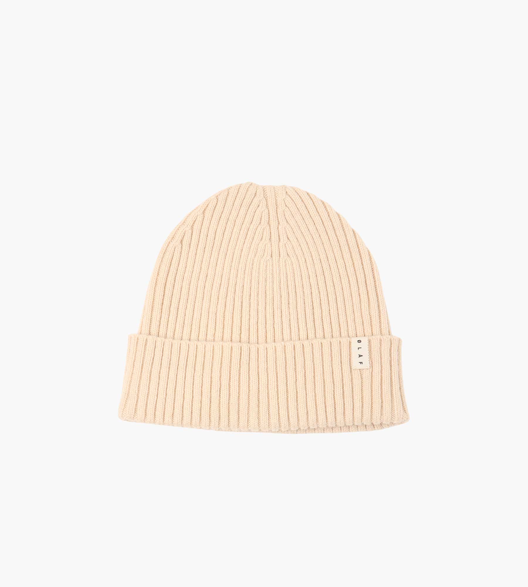 OLAF Wool Beanie Cement