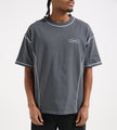 Baskèts Modern Contrast Tee Graphite