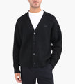 OLAF Signature Knitted Cardigan Black