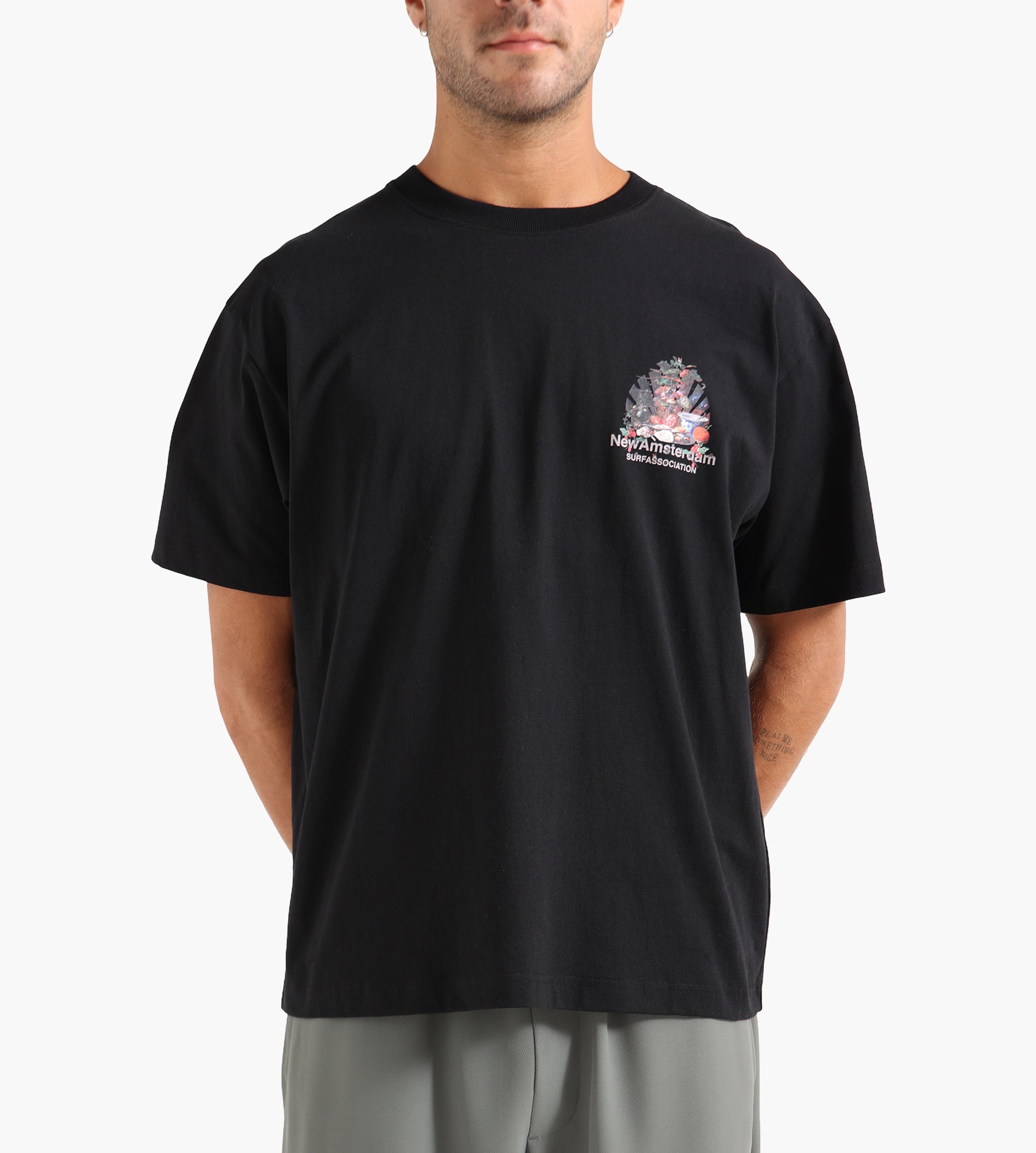 New Amsterdam Surf Association Buffet Tee Black