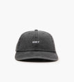 Obey Pigment Bold 6 Panel Strapback Pigment Black
