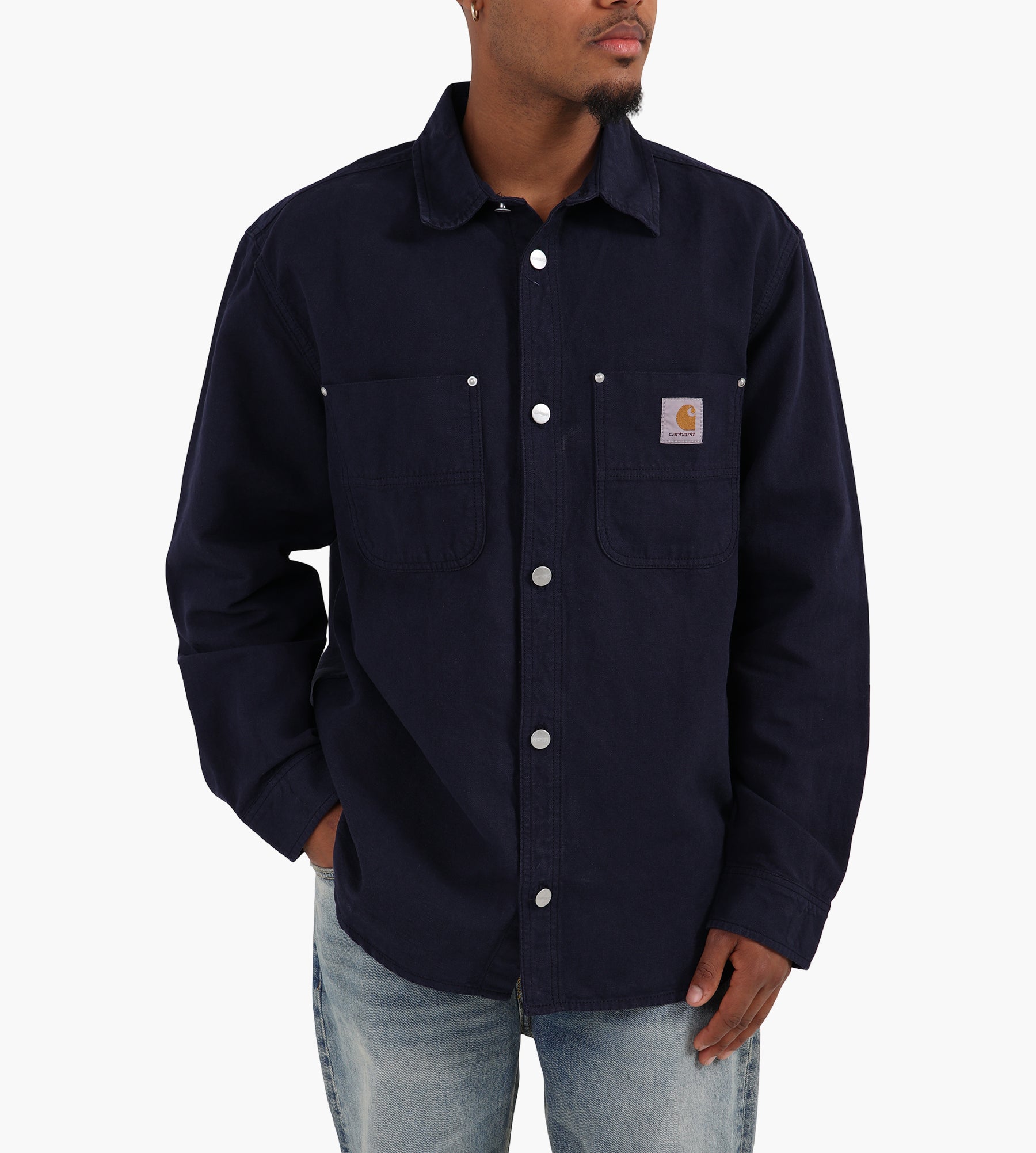 Carhartt WIP Walter Shirt Jac Dark Navy