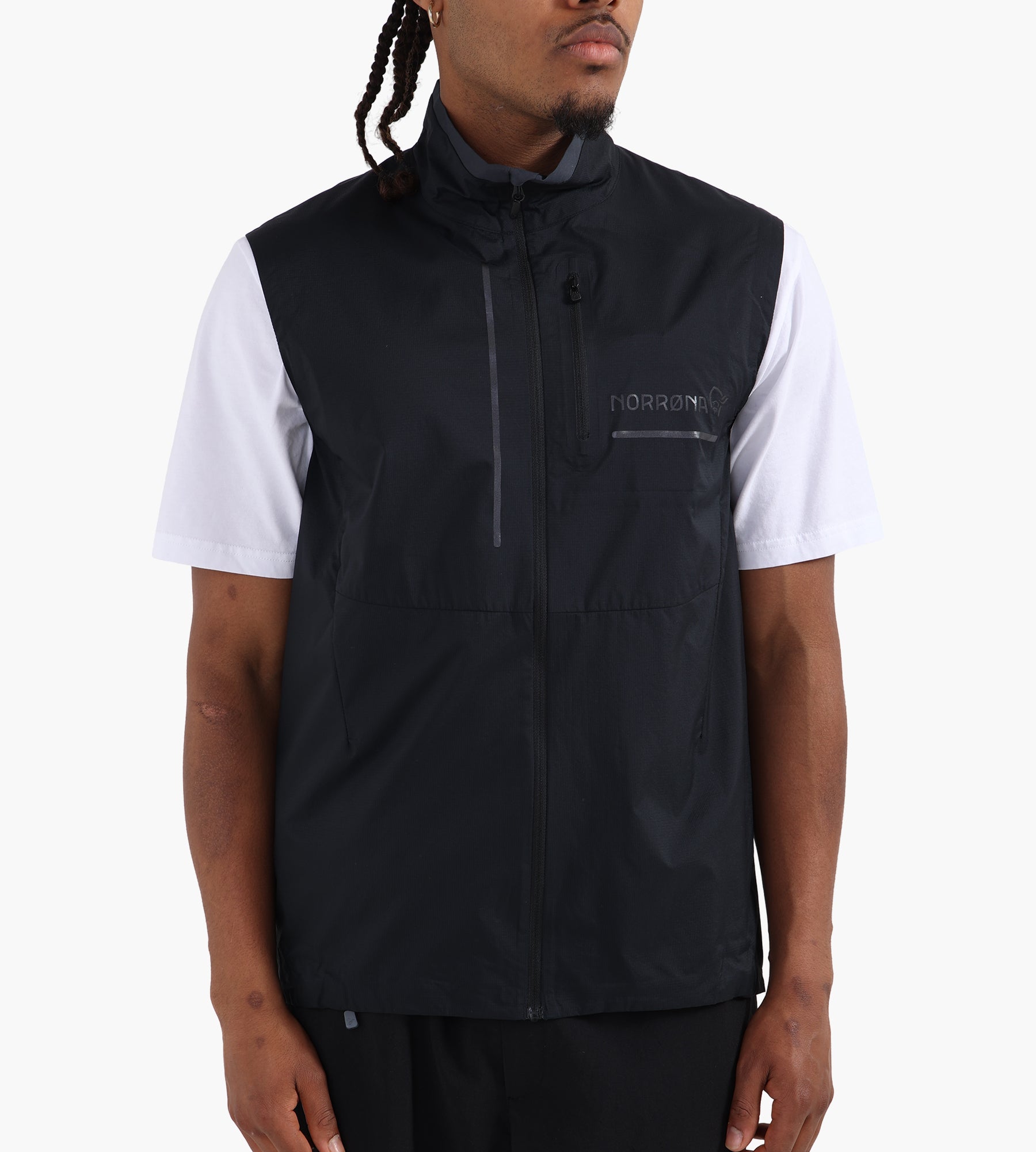 Norrøna Senja Aero90 Vest Caviar