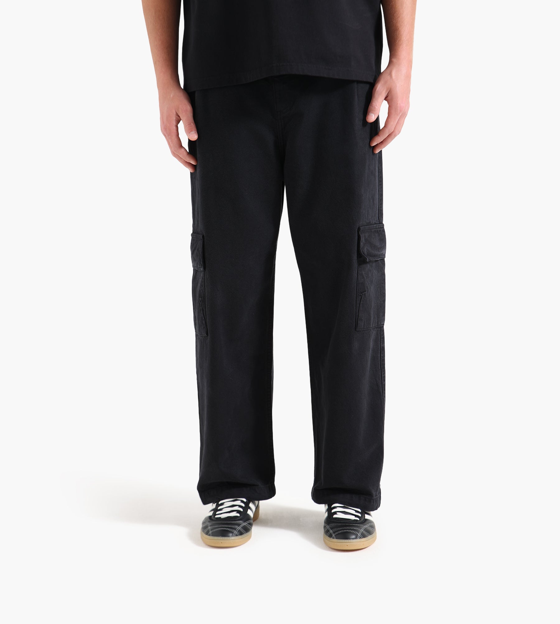 Arte Antwerp Low Cargo Pants Black