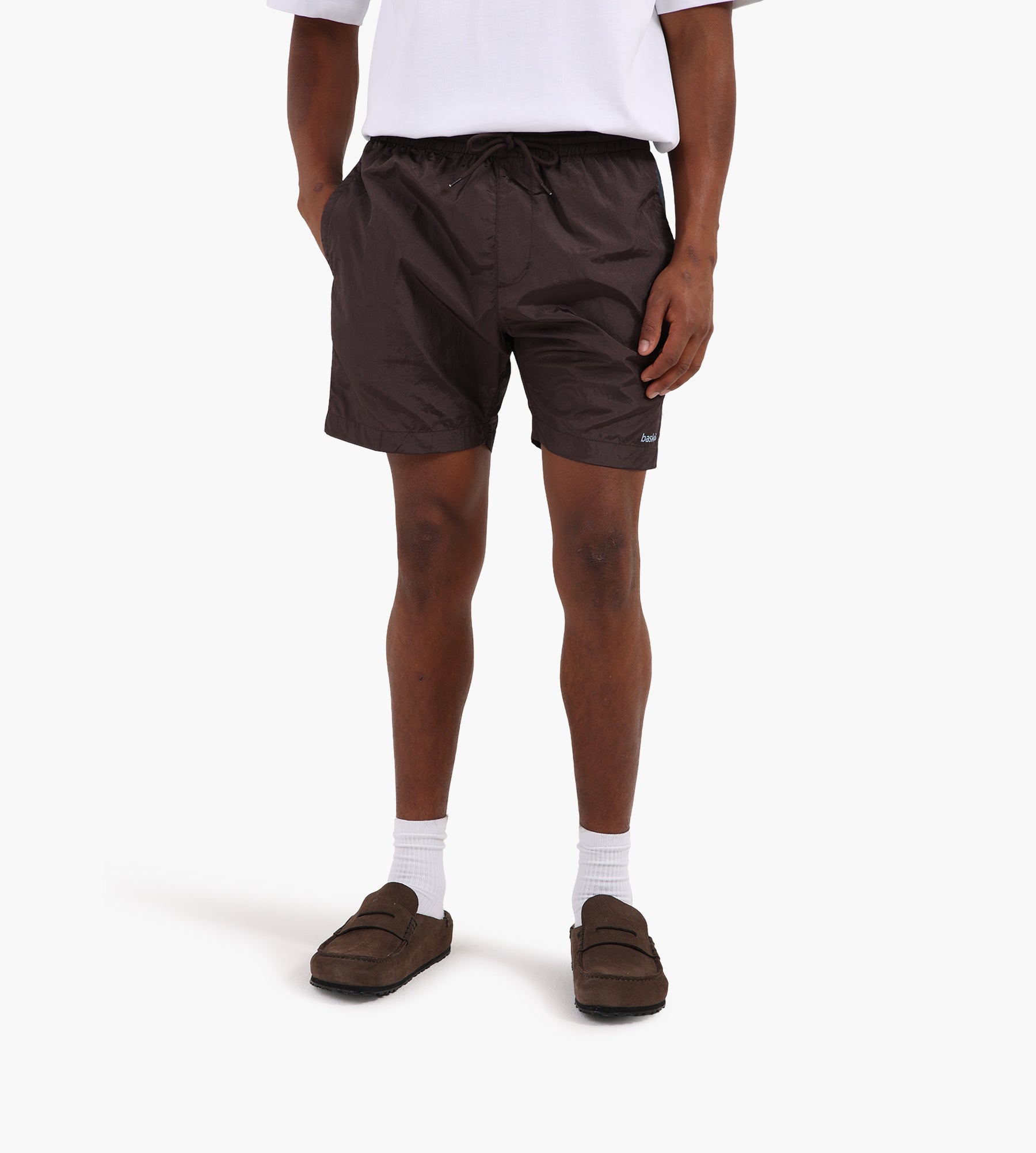 Baskèts Swim Shorts Marron