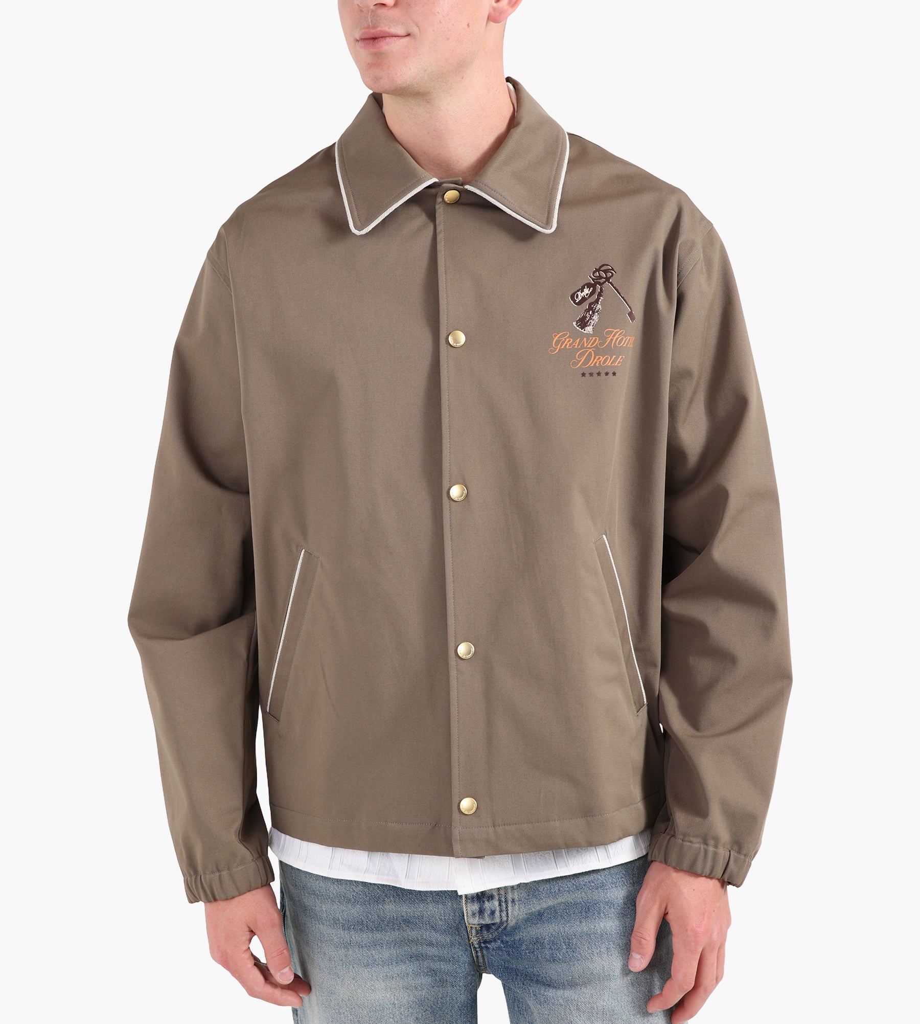 Drôle De Monsieur La Veste Grand Hùtel Taupe