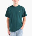 Carhartt WIP Chase T-Shirt Dark Fir Gold
