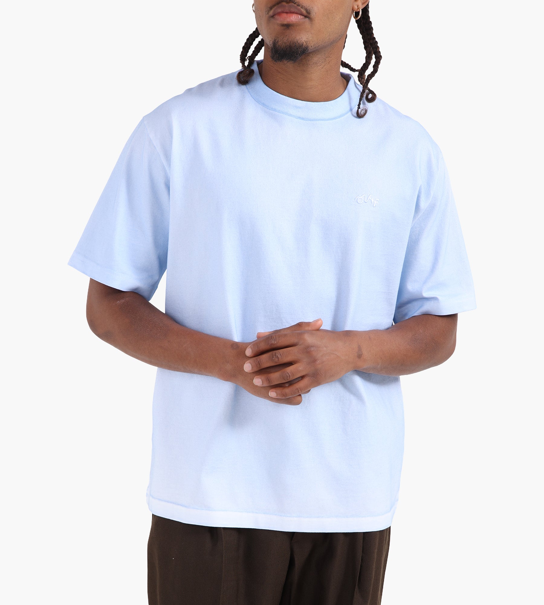 OLAF Pigment Spray Tee Surf Blue