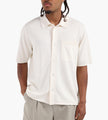 Norse Projects Rollo Cotton Linen Short Sleeve Shirt Kit White
