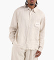 Bram's Fruit Distressed Linen Shirt Long Sleeve Natural Linen