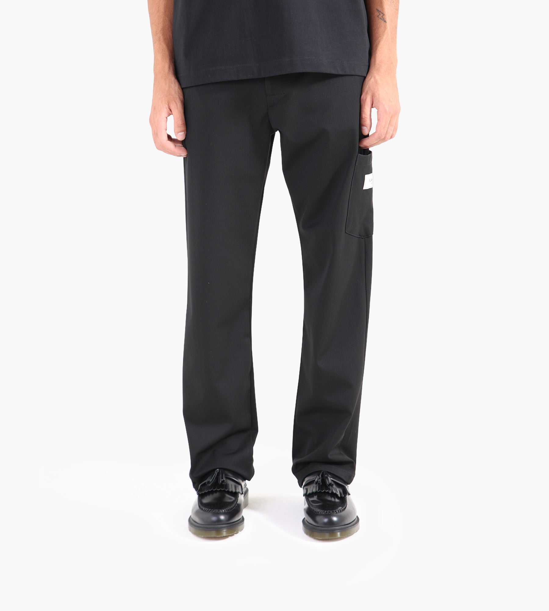 Flâneur Atelier Tailored Trousers Black
